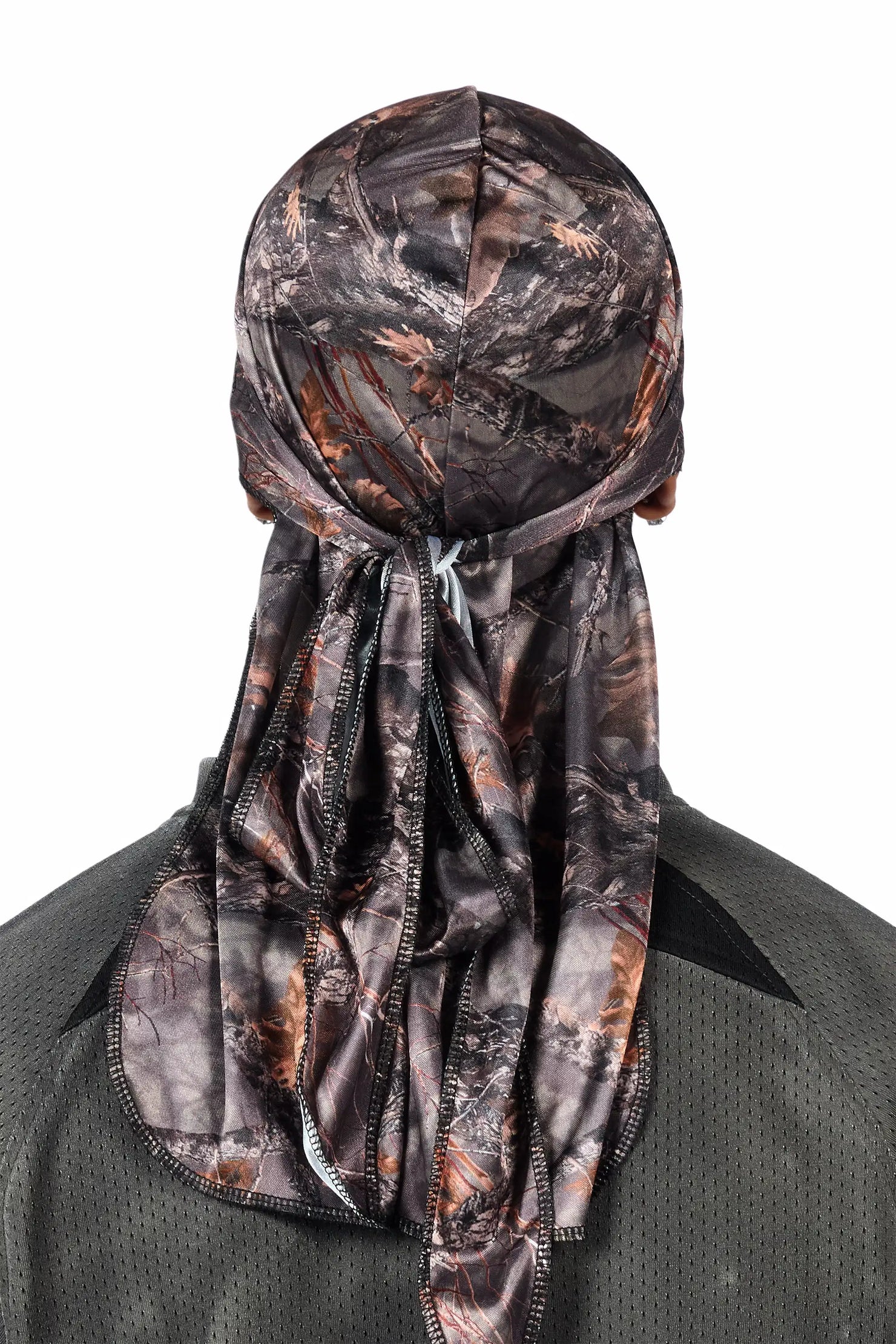 Waveline Black/Camo Durag Black 2 Pack