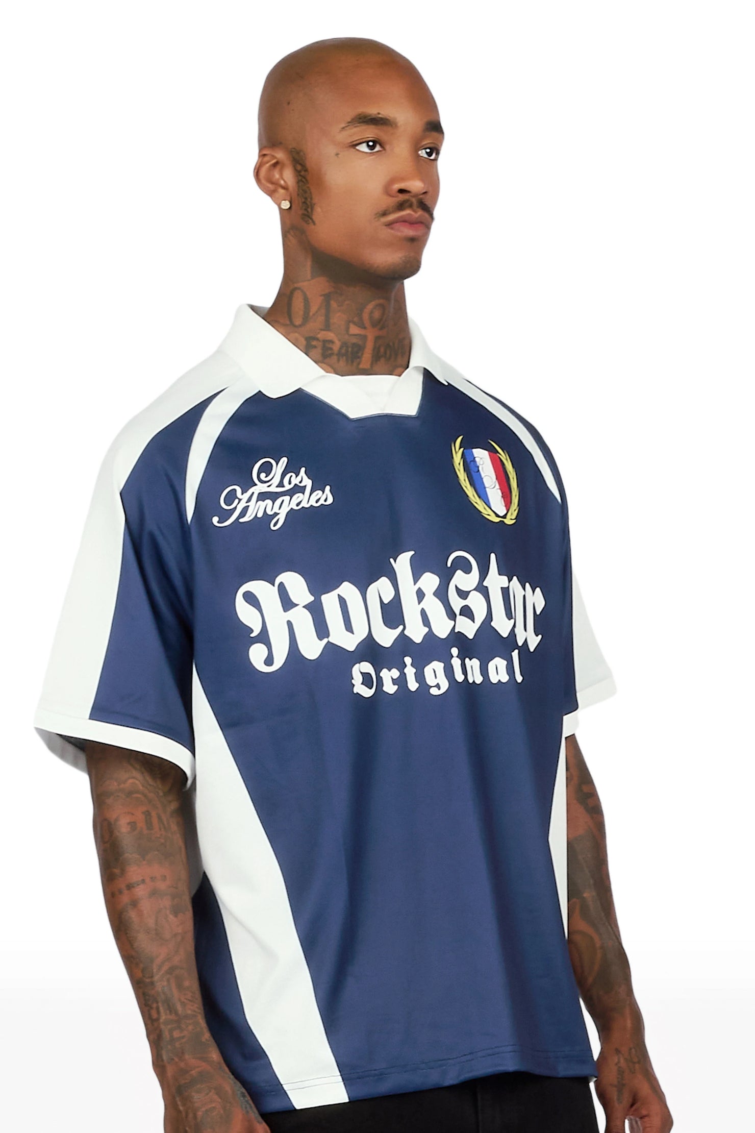 Jetter Navy Graphic Jersey