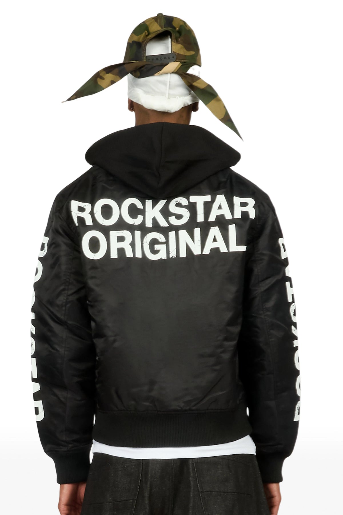 Aldrin Black Bomber Jacket