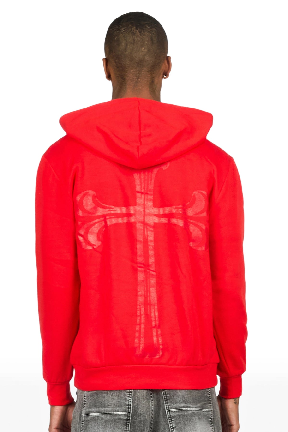 Michael Red Graphic Hoodie