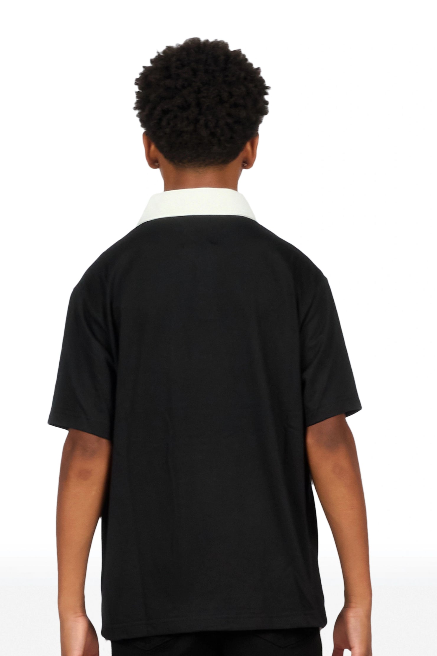Boys Jimy Black Polo