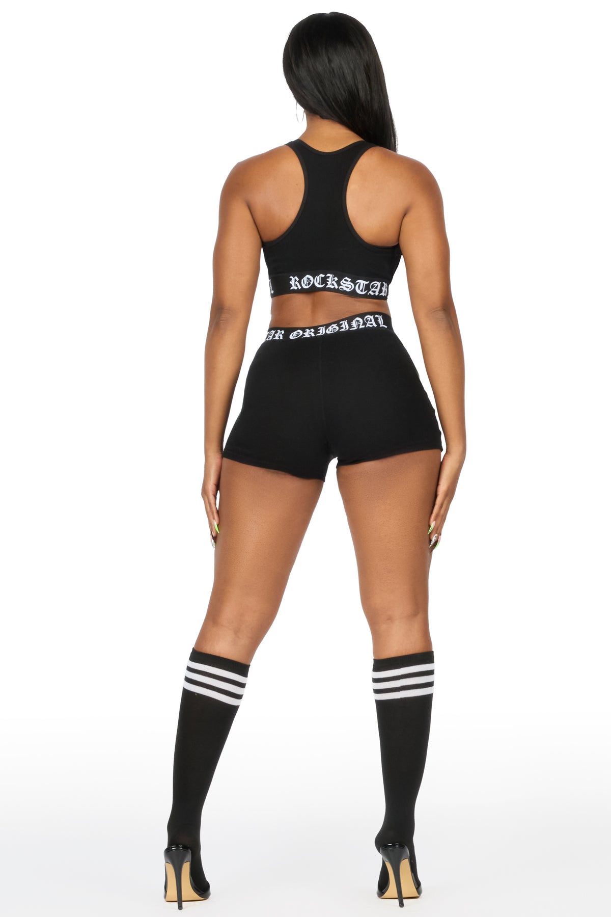 Tyziana Black Boxer