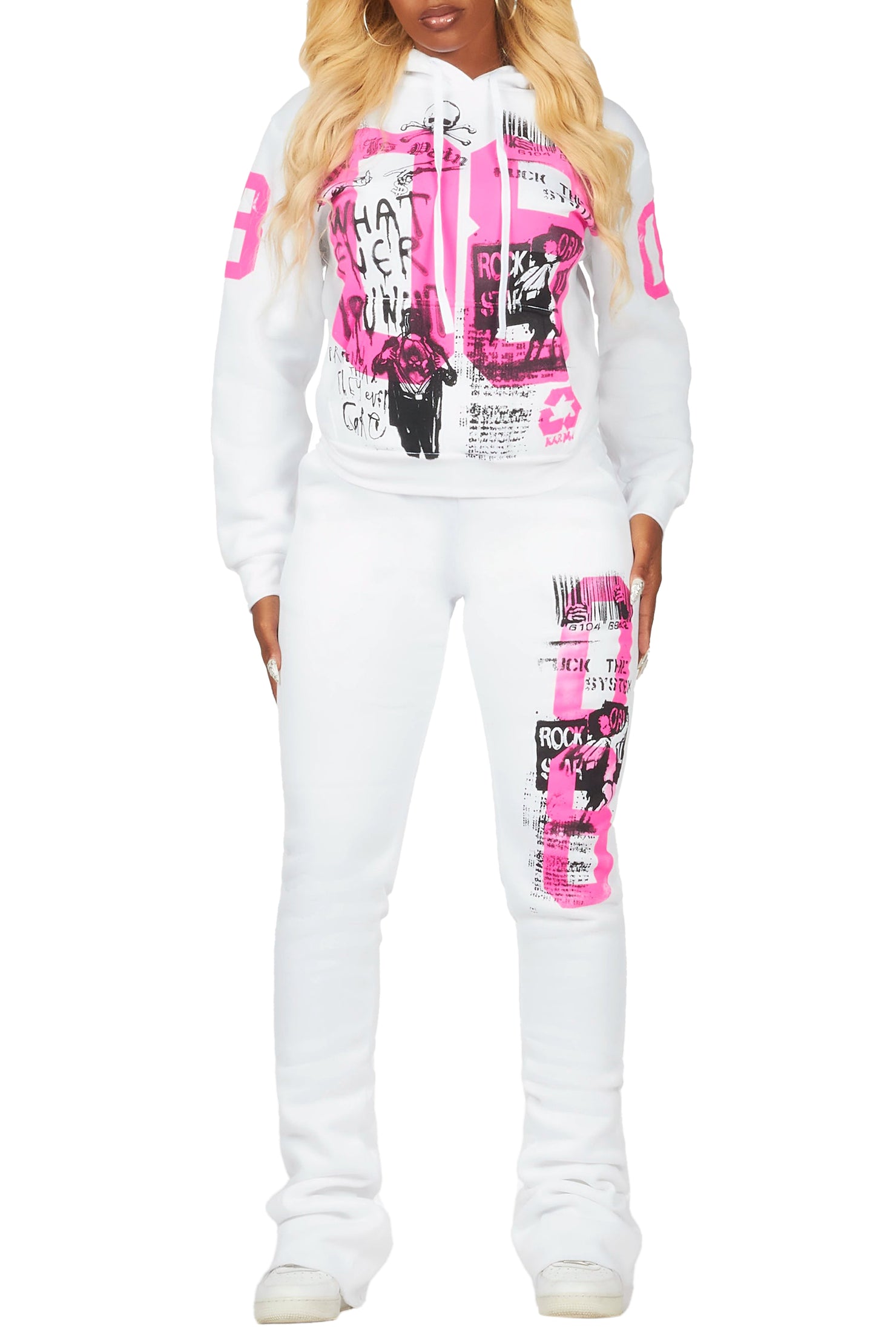 Arleasha White Super Stacked Trackset