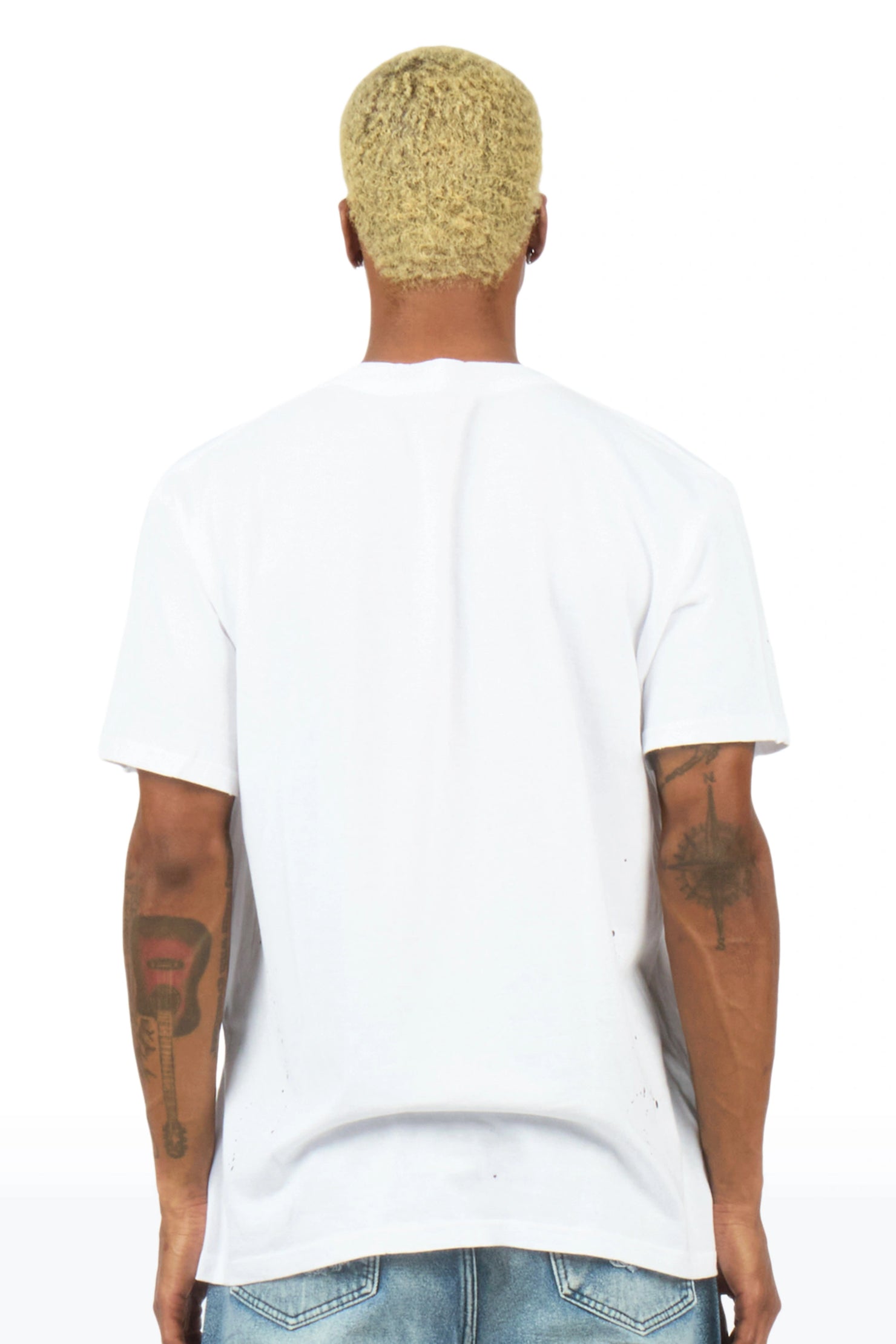 Reign White Oversized Graphic T-Shirt