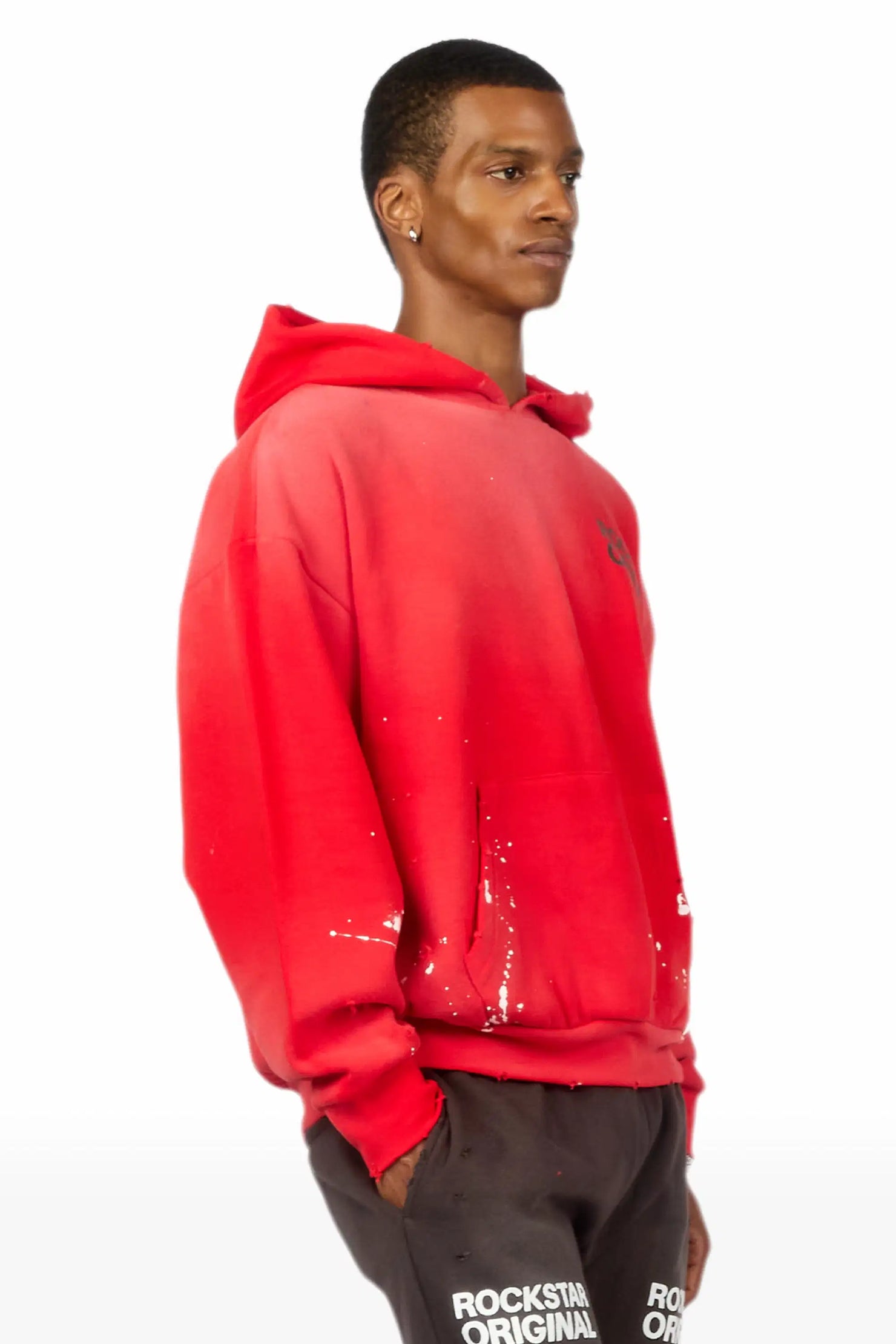 Reign Red Graphic Hoodie