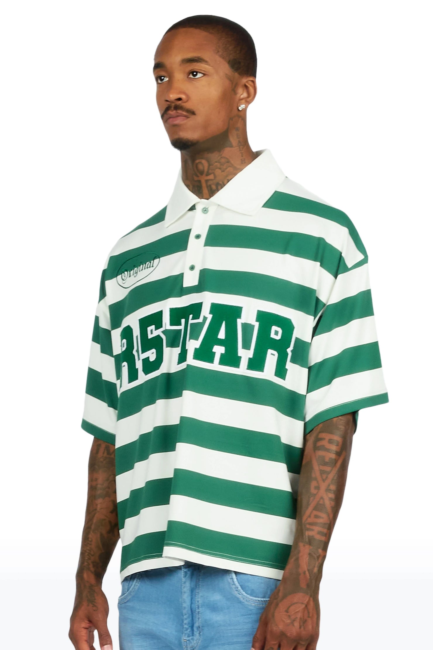 Fintan Green Polo Shirt