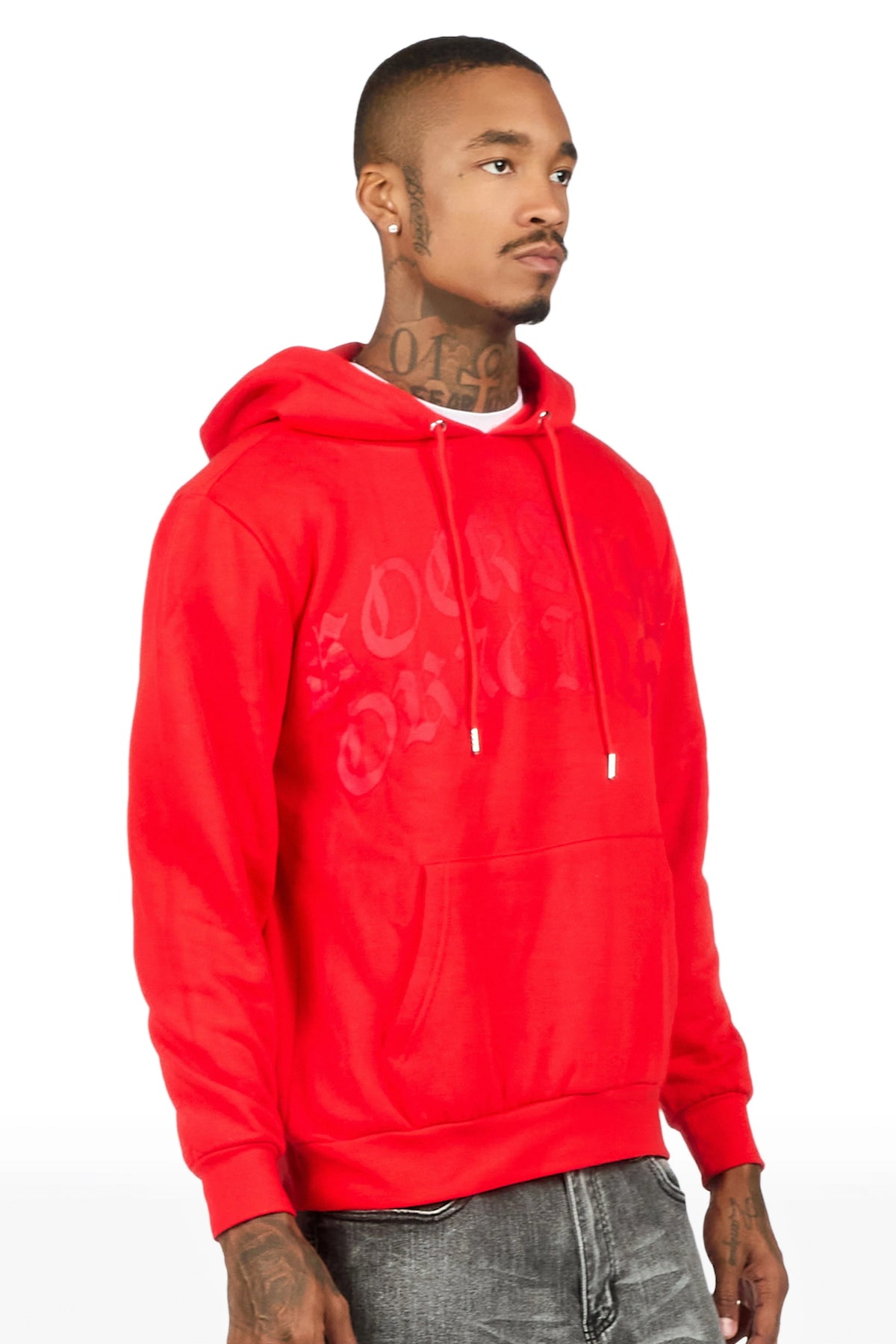 Michael Red Graphic Hoodie