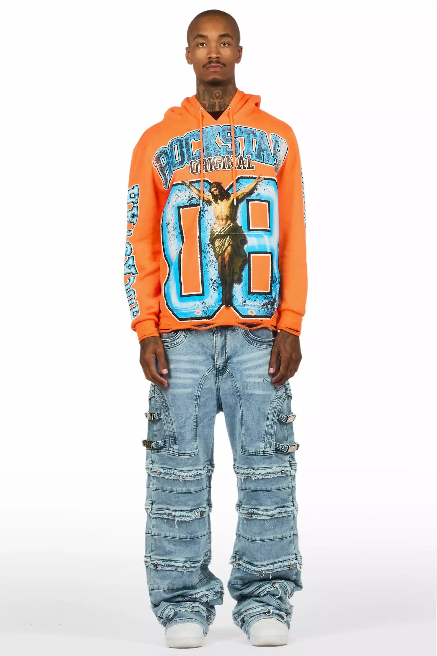 Fotis Blue Baggy Jean