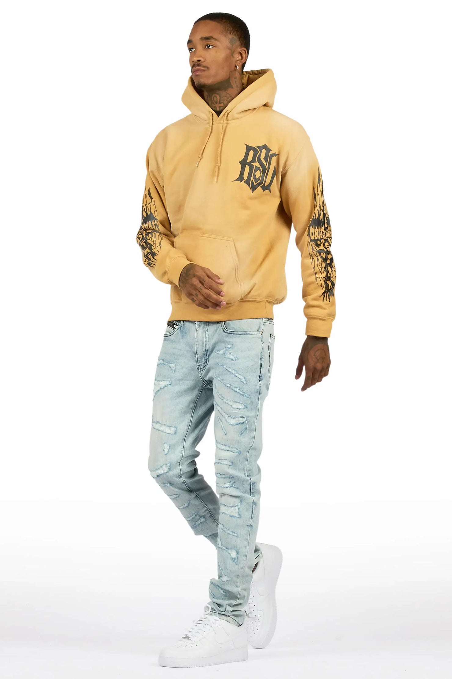 Jeremiah Light Blue Skinny Fit Jean