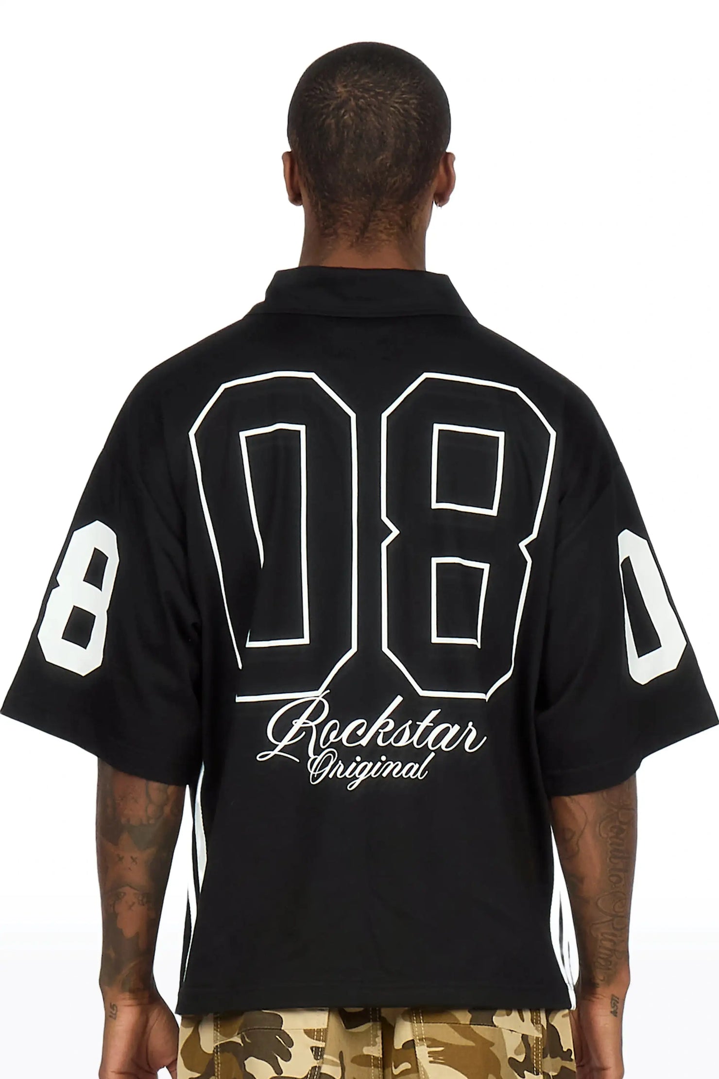 Amiro Black Polo Shirt
