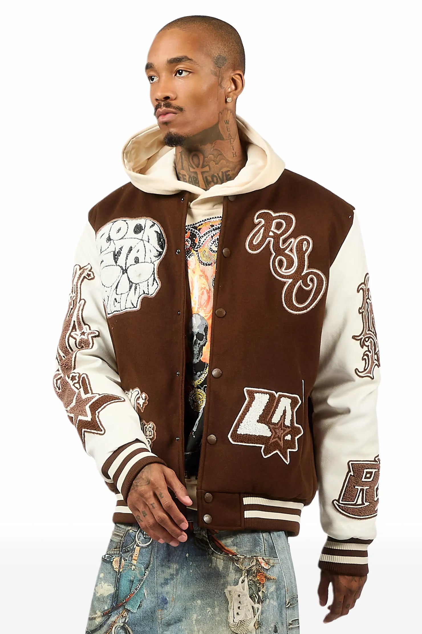 Legion Brown Varsity Jacket