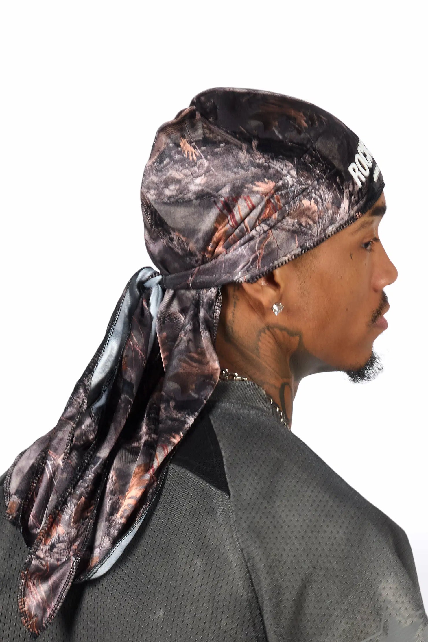 Waveline Black/Camo Durag Black 2 Pack