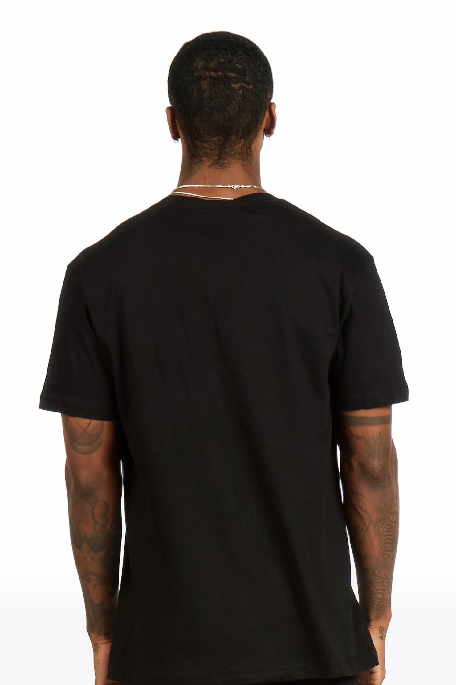 Rio 2.0 Black Oversized Graphic T-Shirt