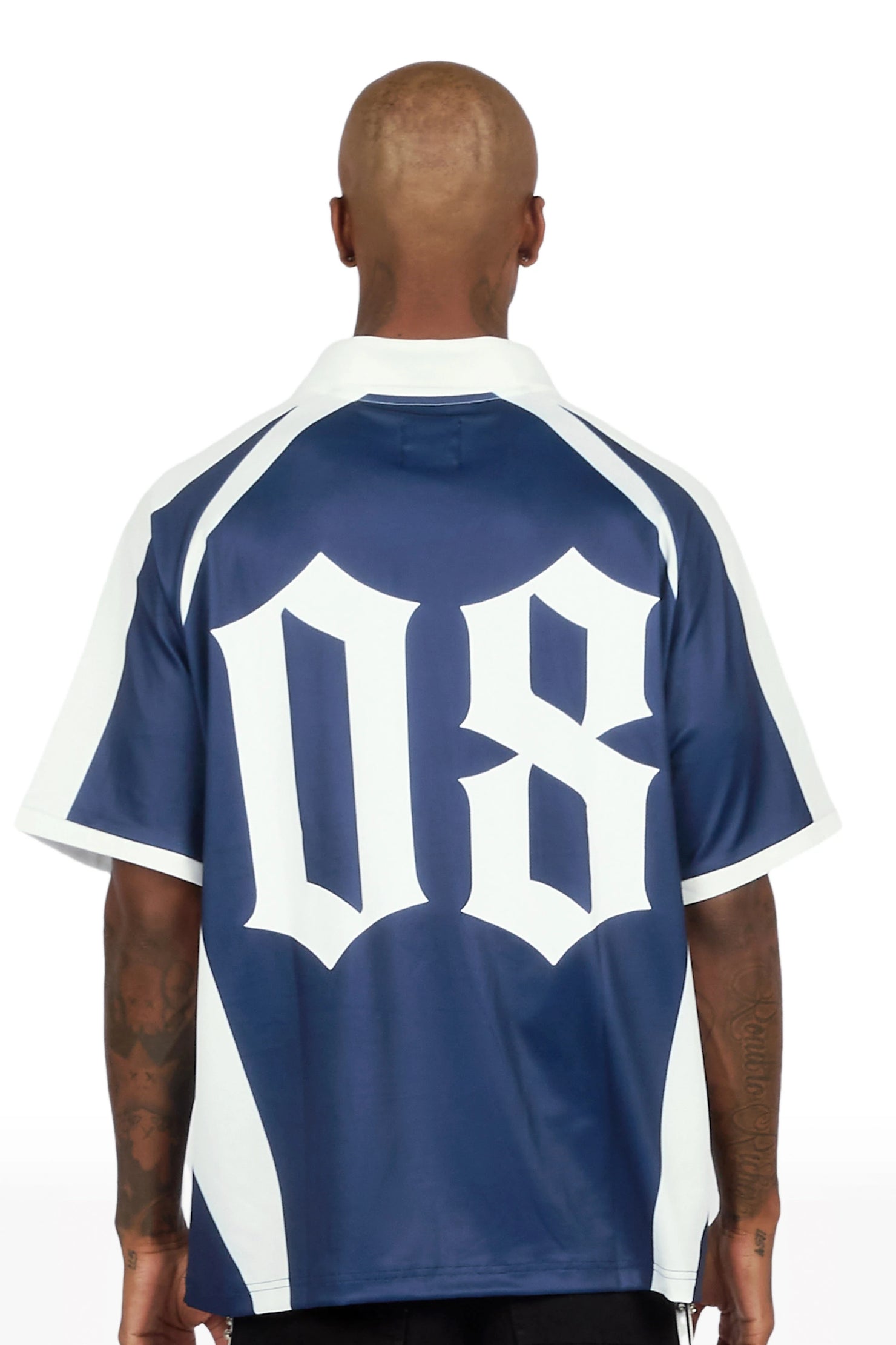 Jetter Navy Graphic Jersey