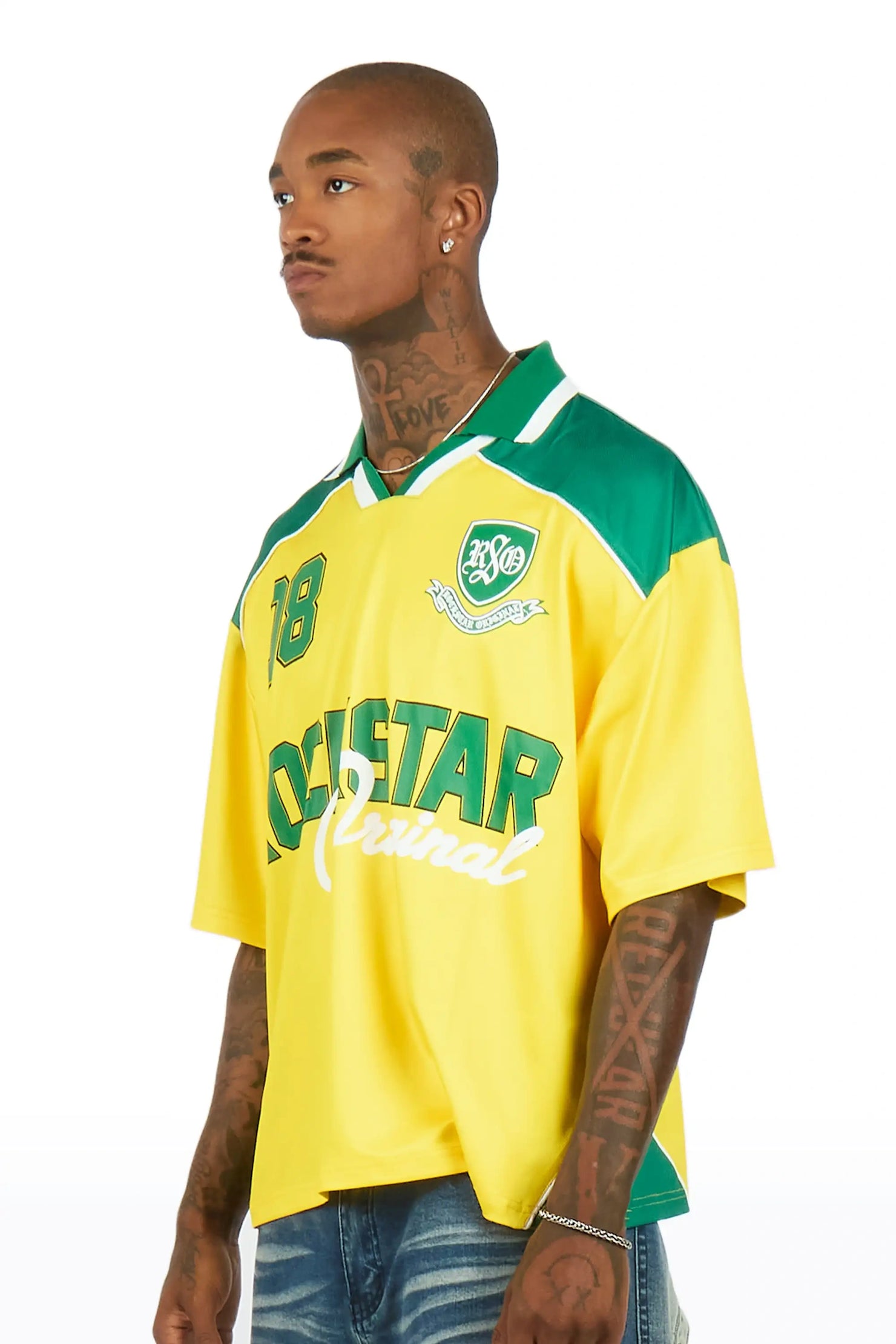 Roche Yellow/Green Graphic Jersey