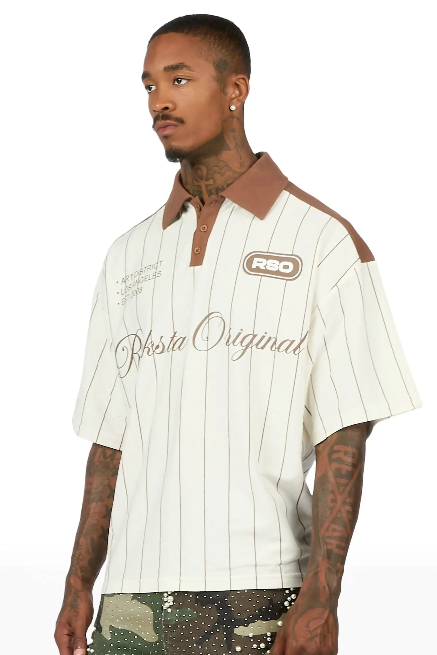 Relo Beige Polo Shirt