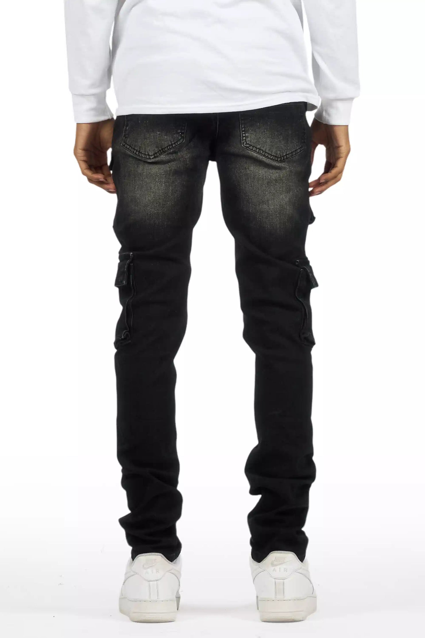 Kap Dark Grey Cargo Jean