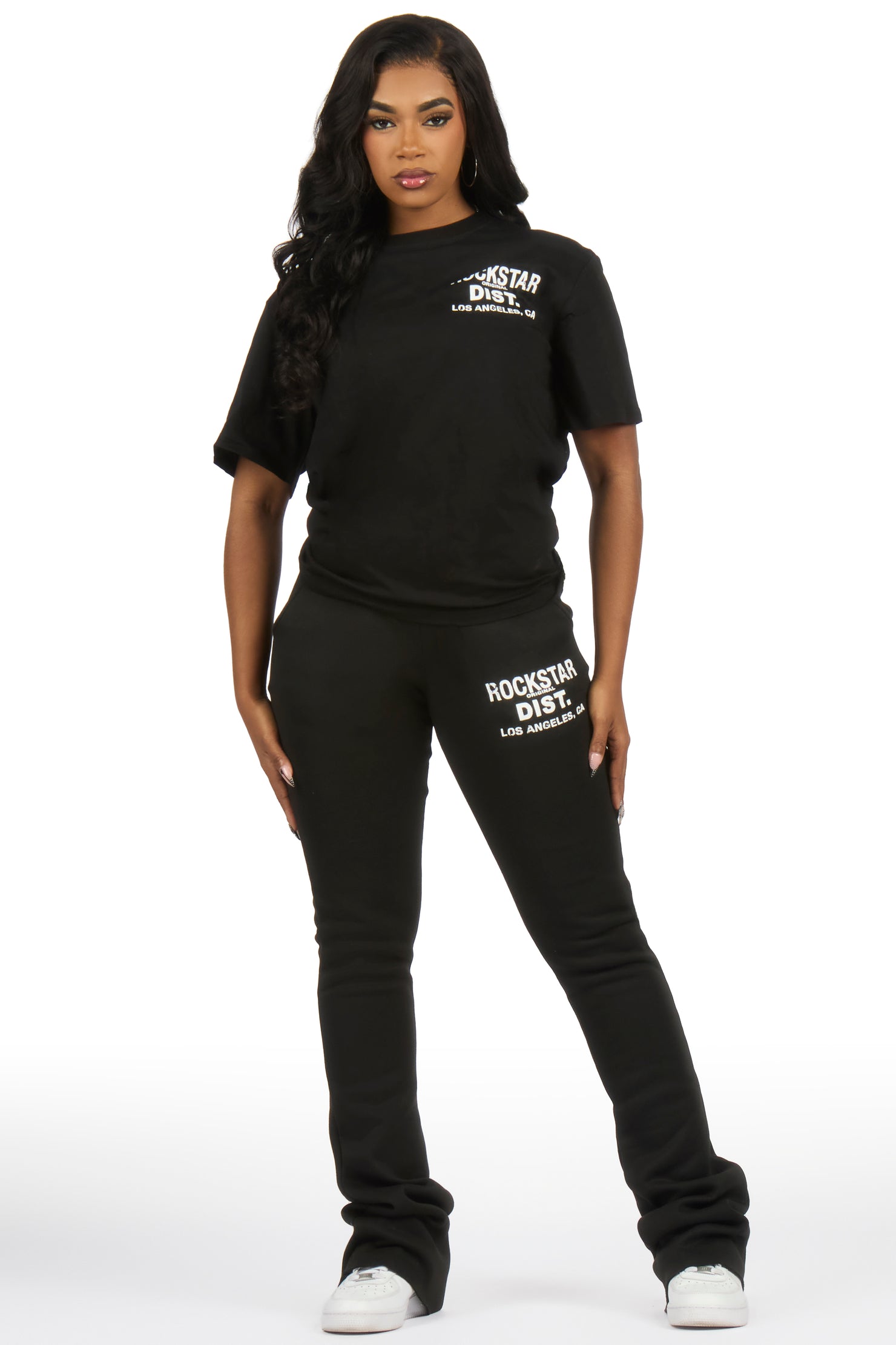 Dalasia 2.0 Black T-Shirt Track Set