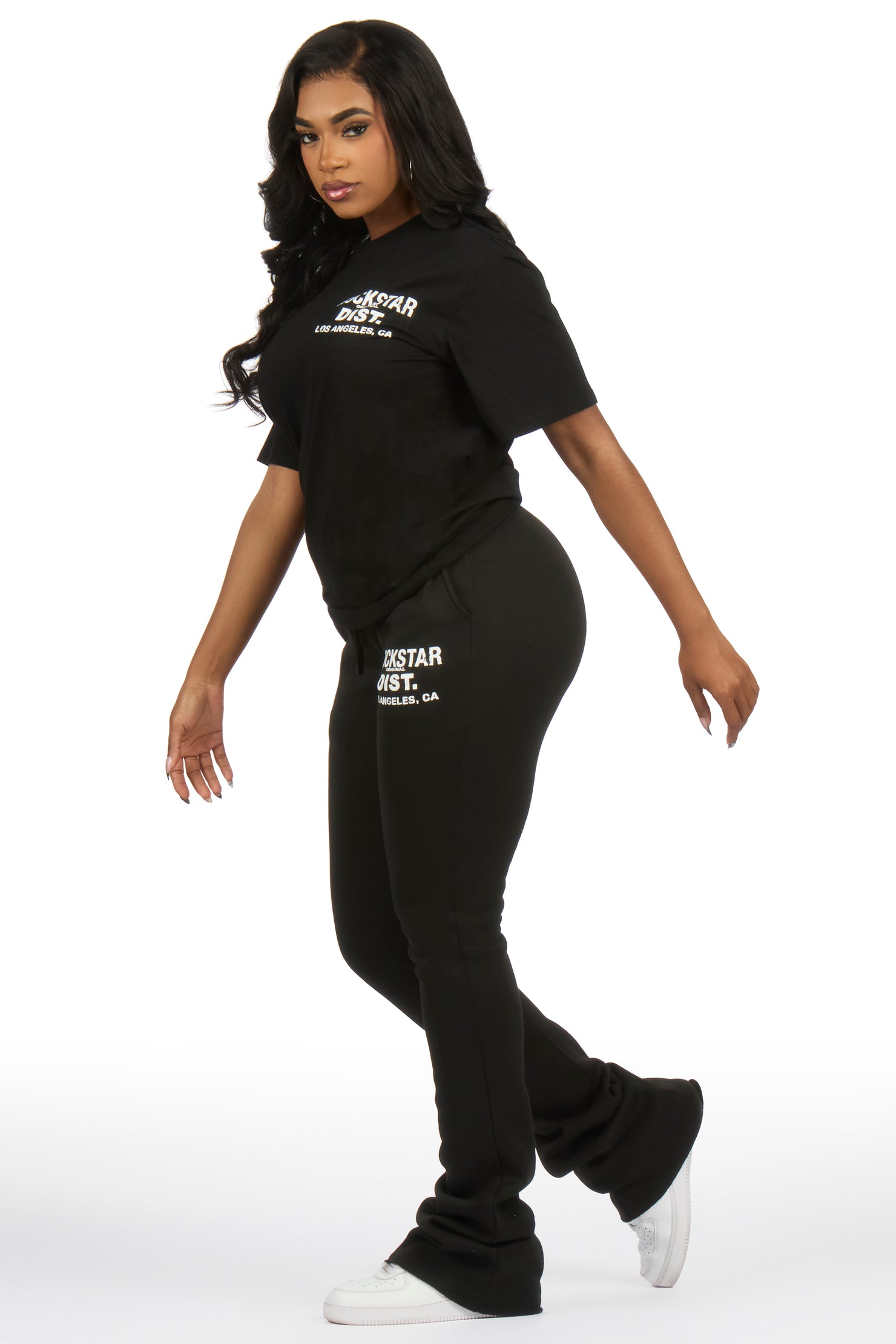Dalasia 2.0 Black T-Shirt Track Set