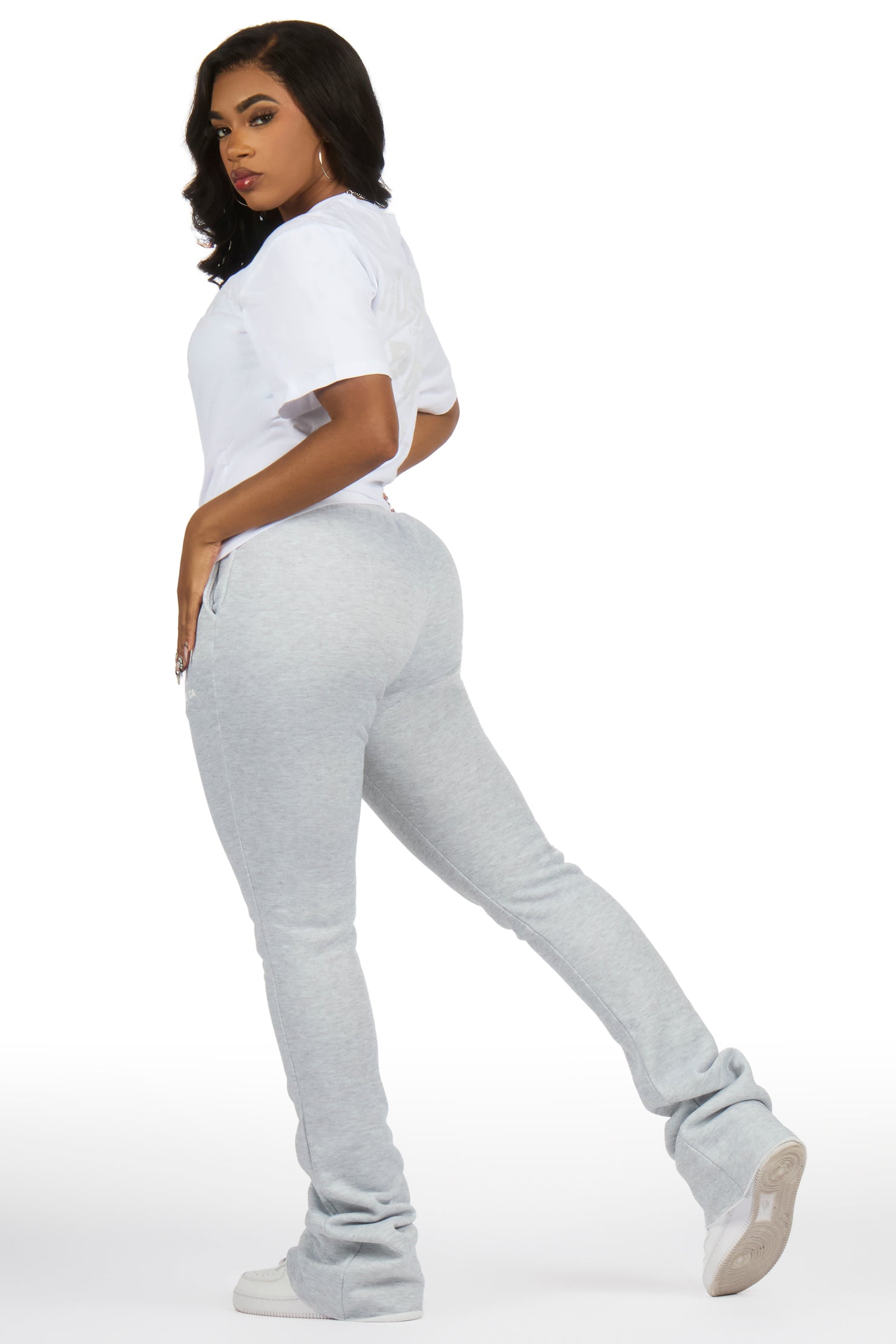 Dalasia 2.0 White/Grey T-Shirt Track Set