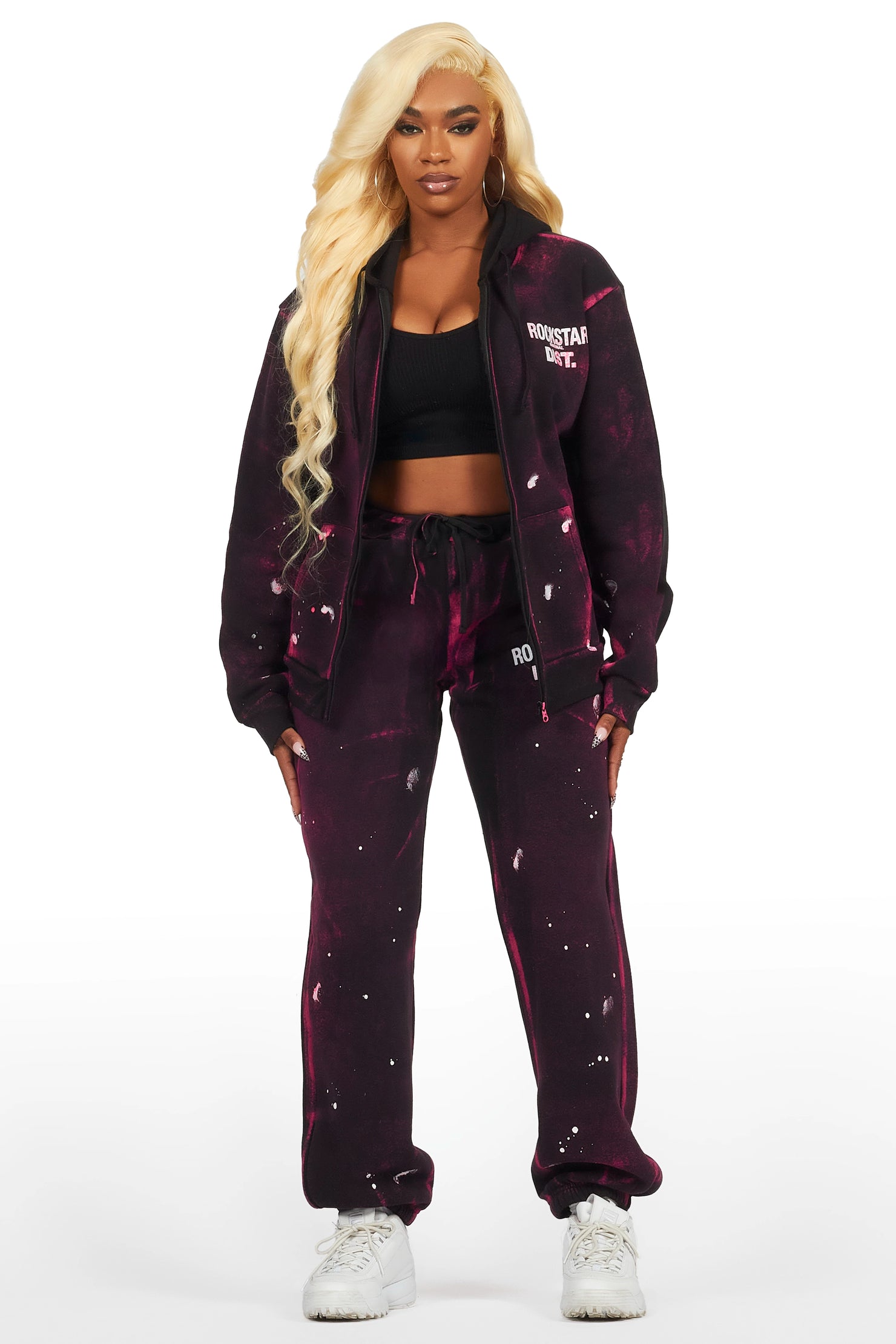 Alaiyah Black Oversized Trackset