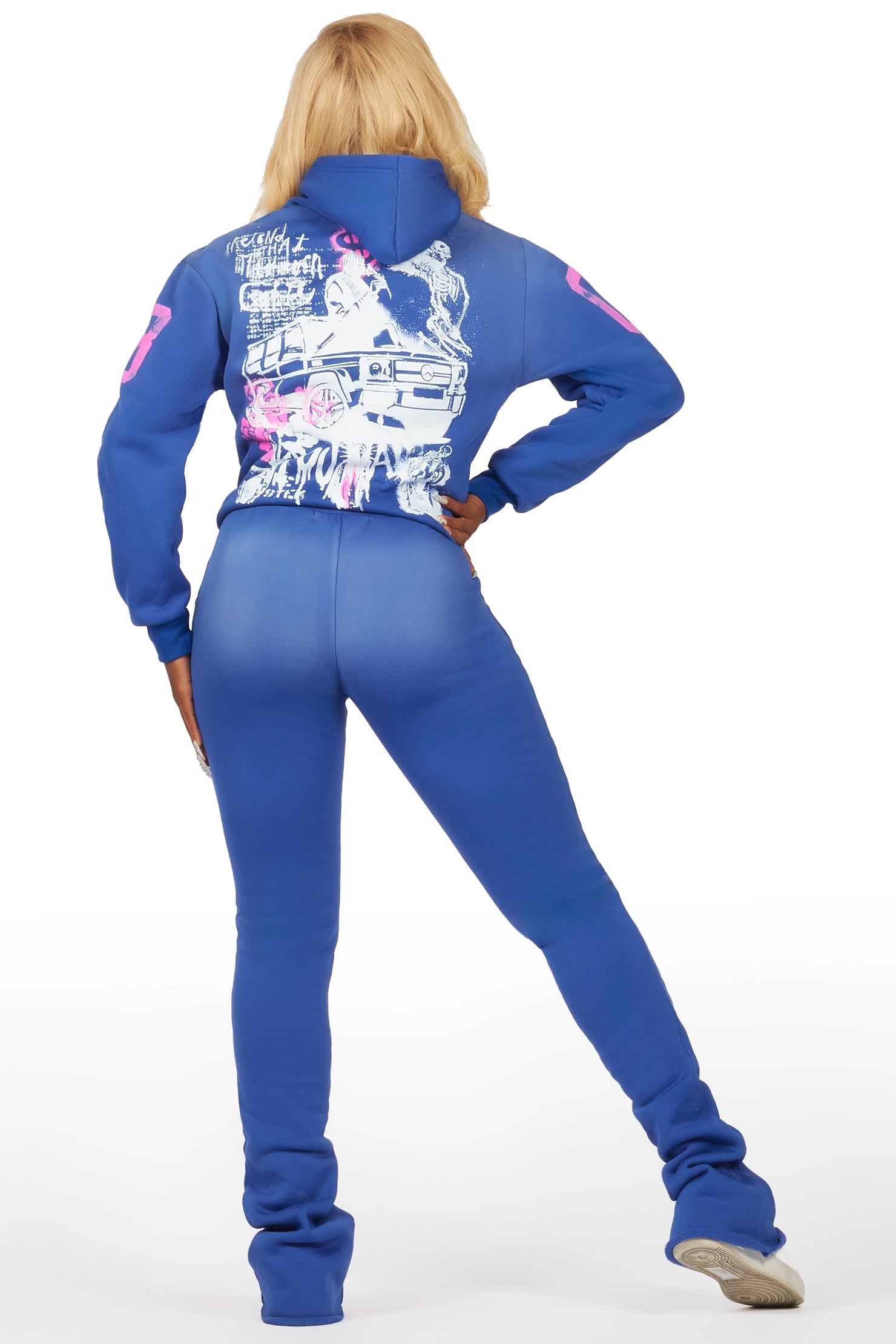 Arleasha Royal Blue Super Stacked Trackset