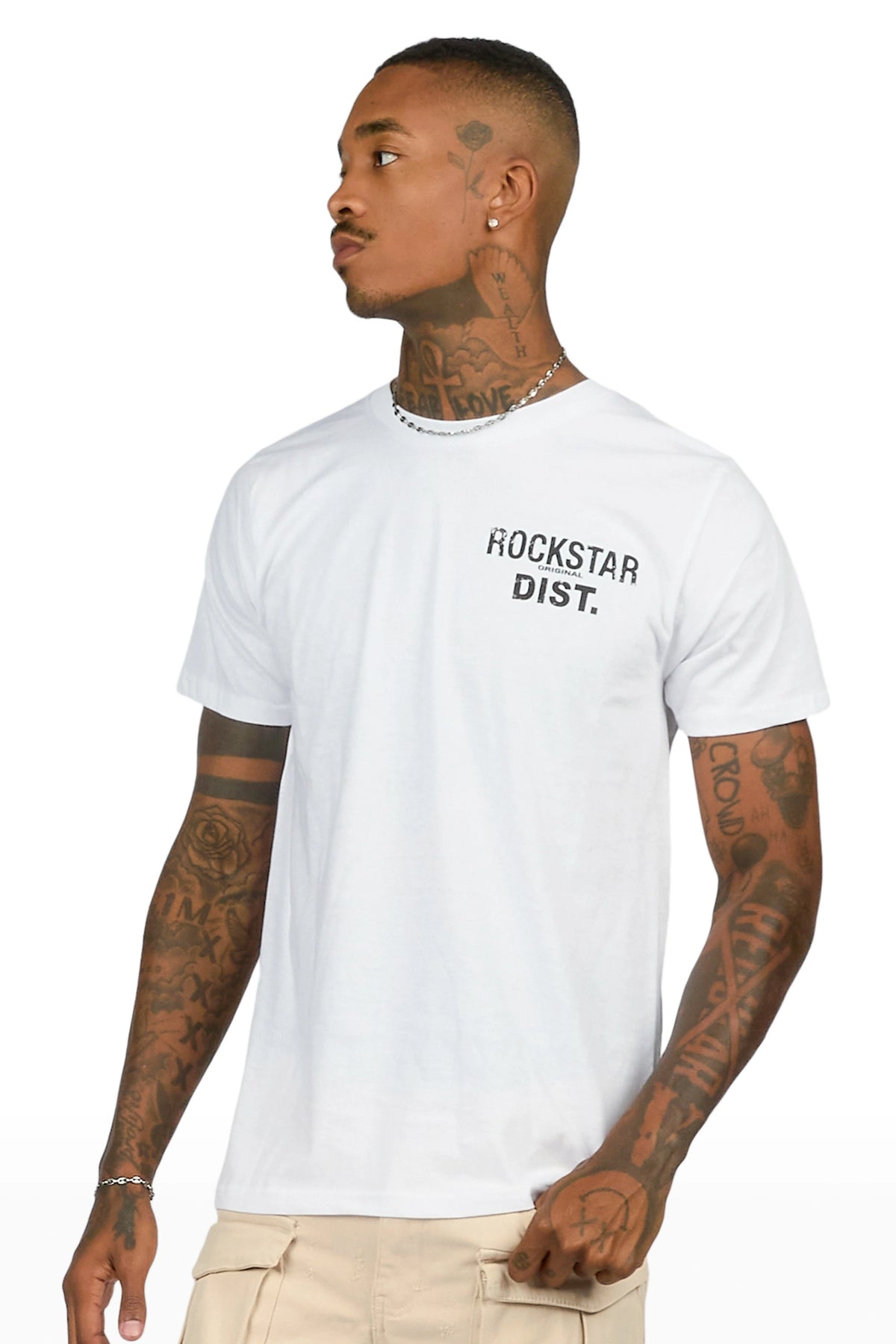 Lake White/Black Graphic T-Shirt