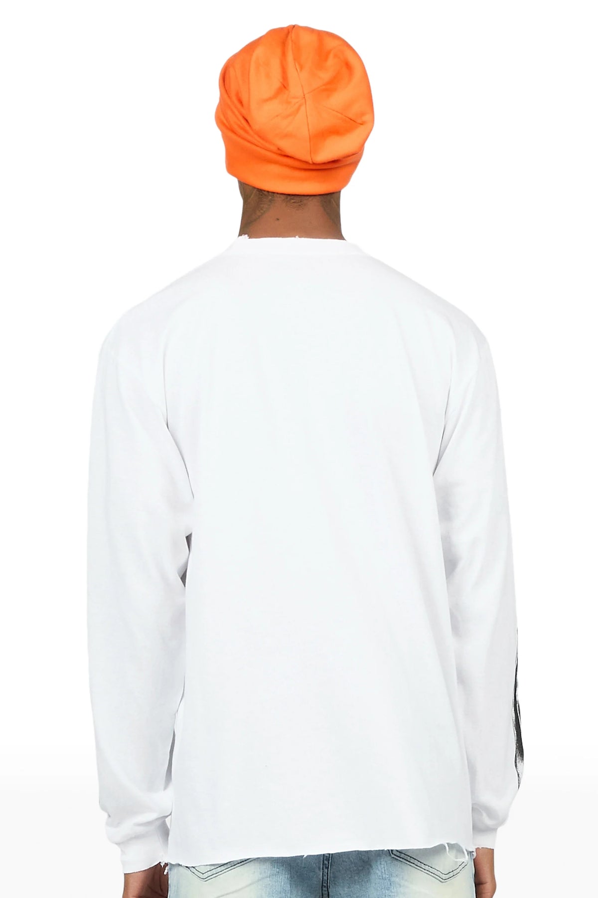 Chalice White Oversized Long Sleeve T-Shirt