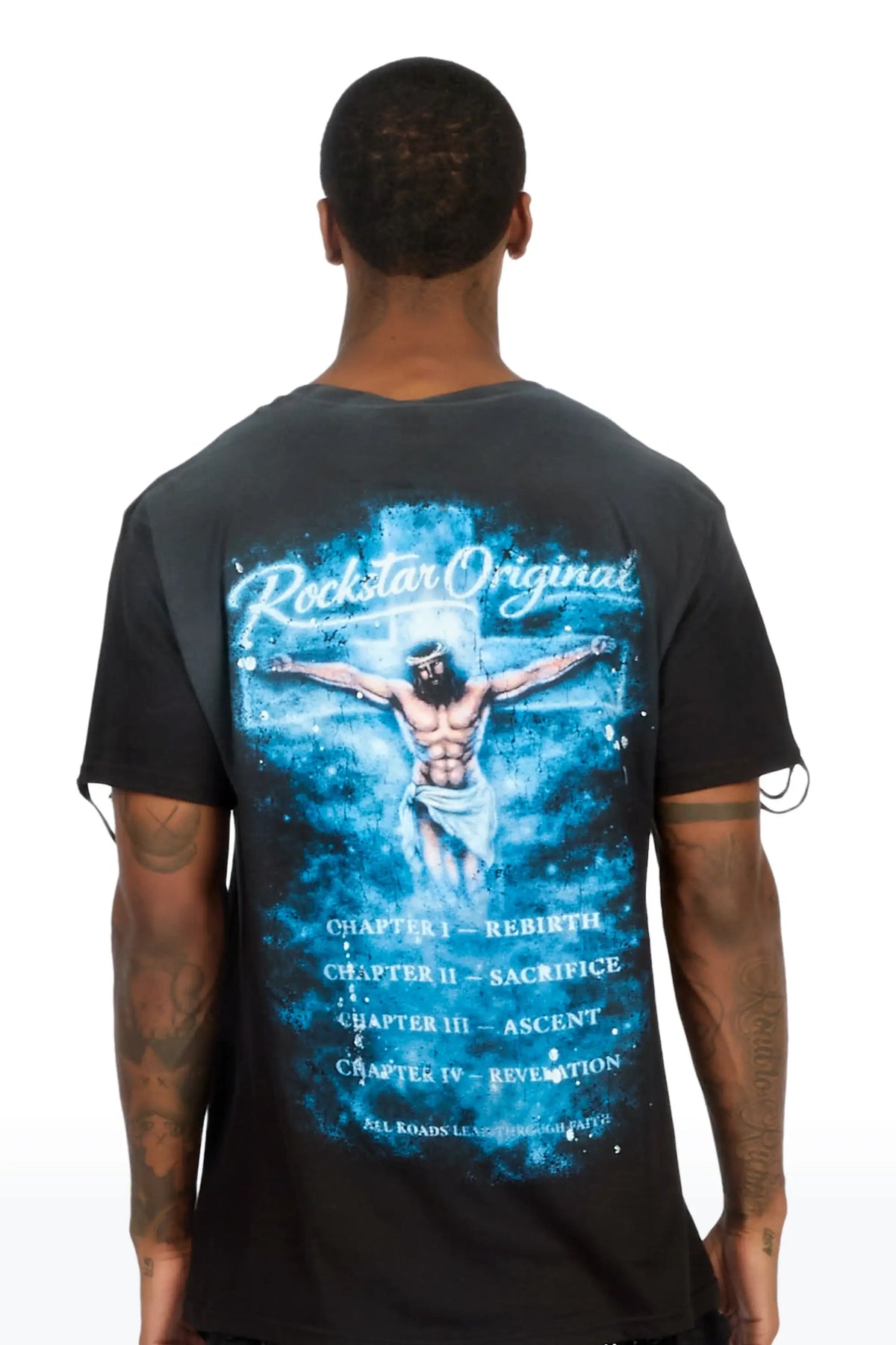 Cee Black Oversized Graphic T-Shirt