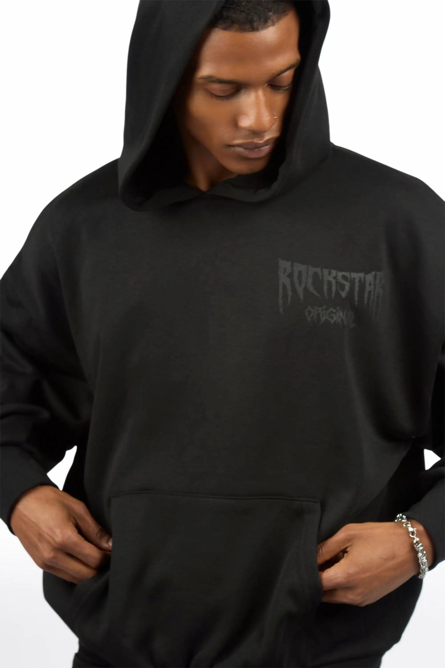 Twinkle Black/Black Graphic Hoodie
