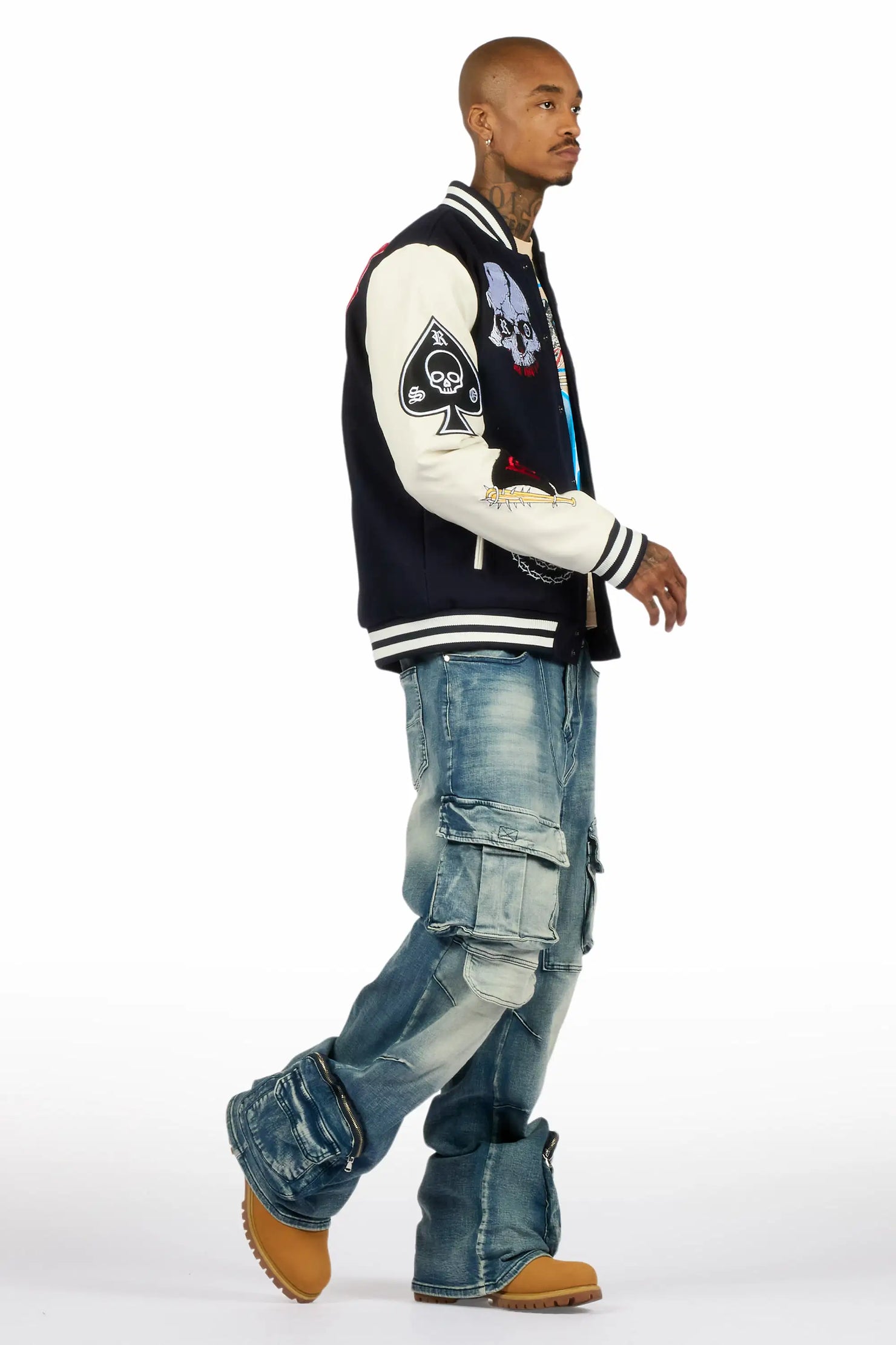 Velo Blue Baggy Fit Jean