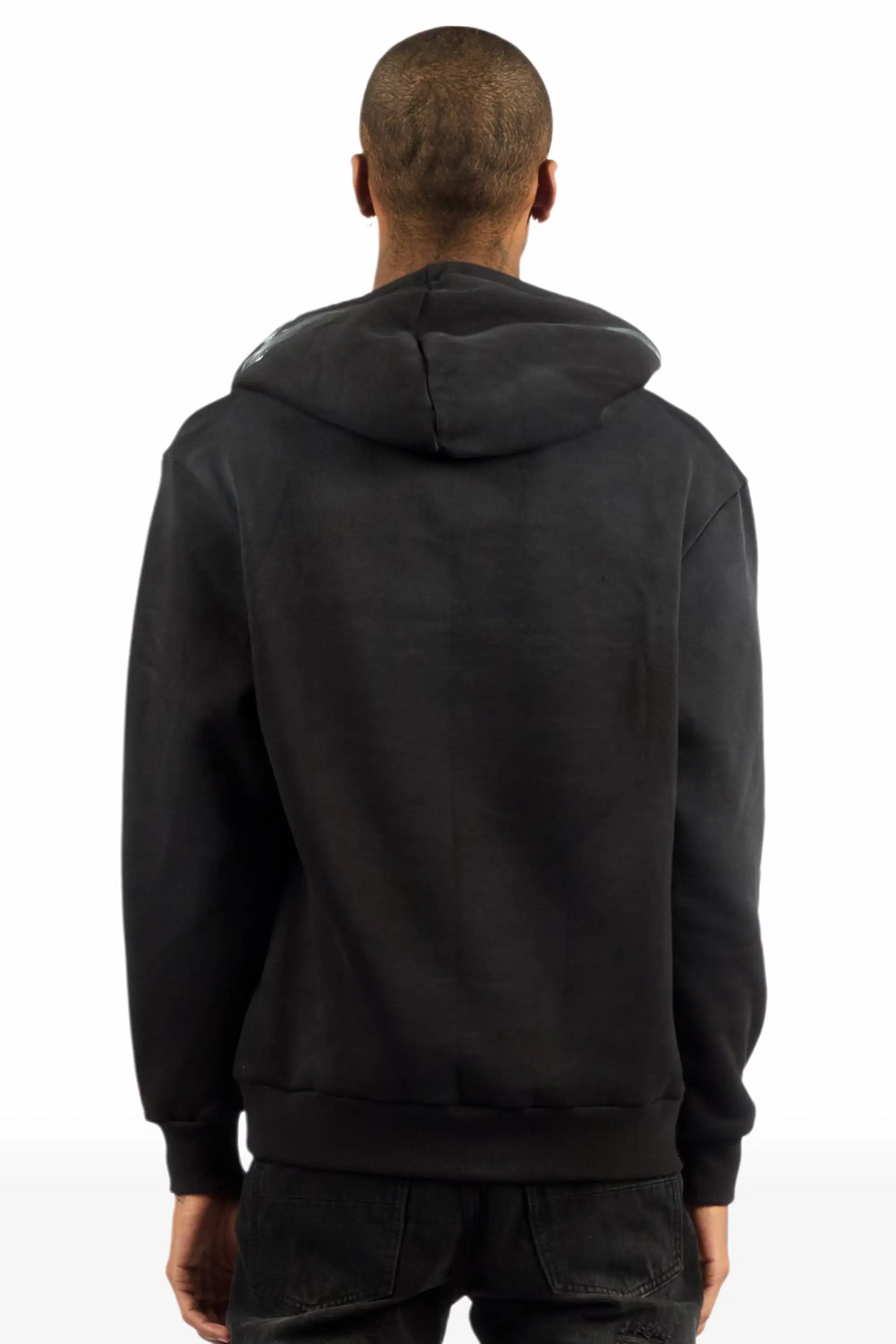 Filip Black Graphic Hoodie