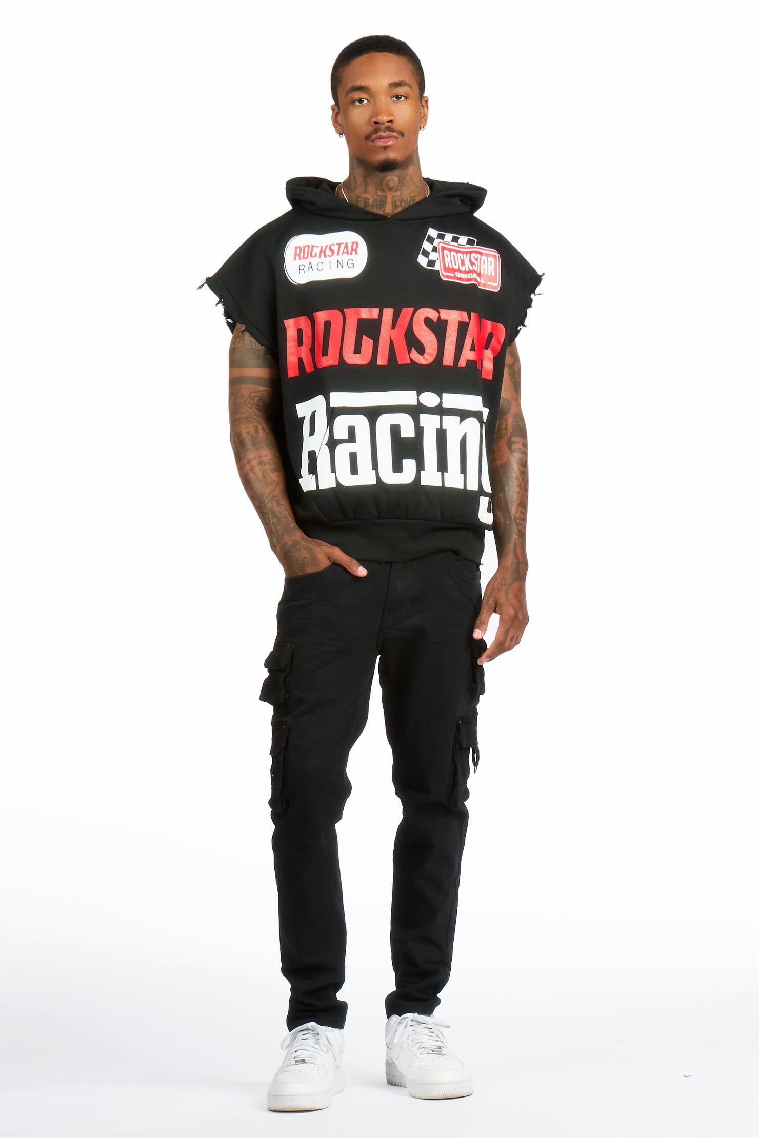 Flores Black Slim Fit Jean