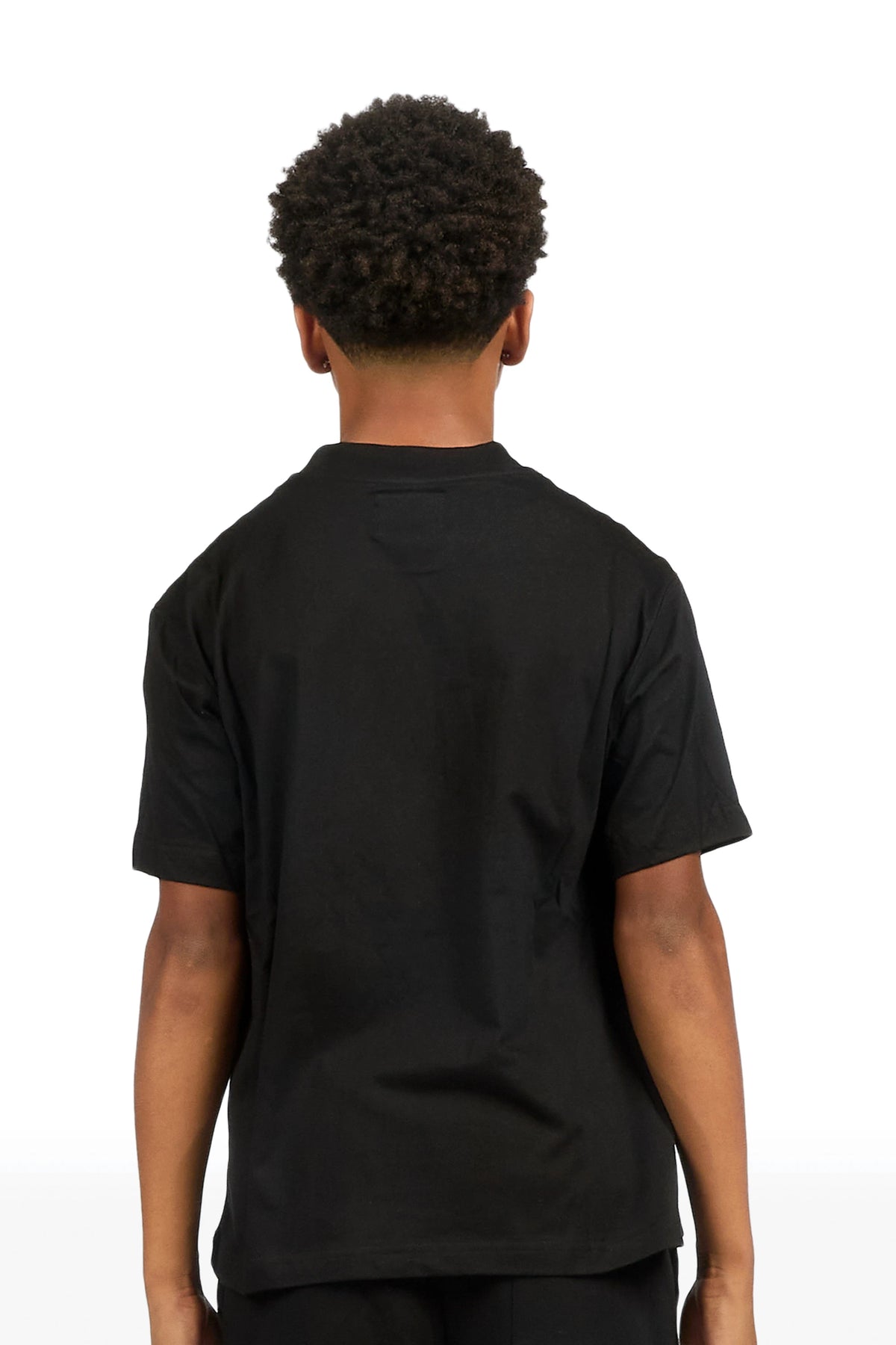Boys Zorren Black Graphic T-Shirt