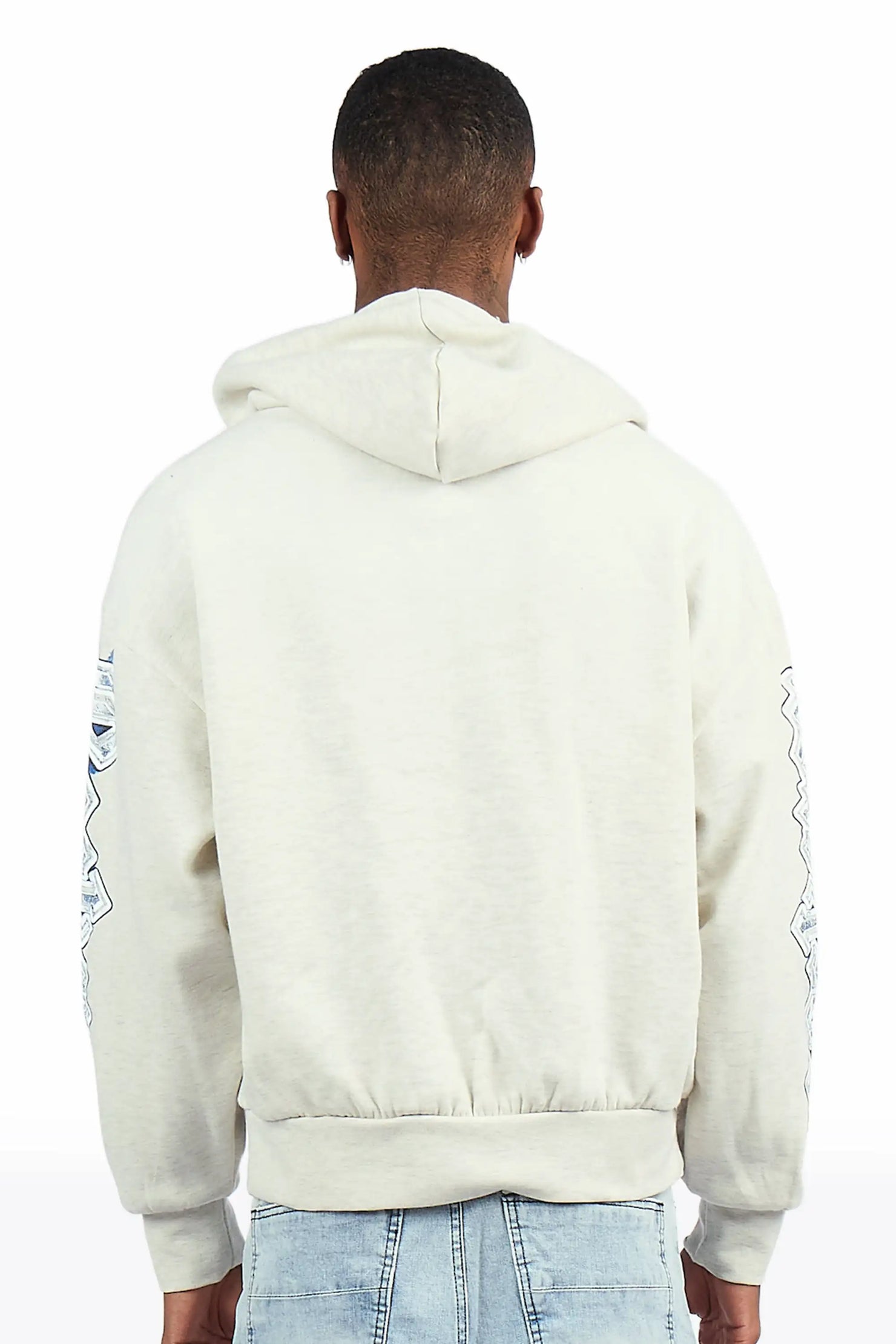 Thorne Light Oatmeal Graphic Hoodie