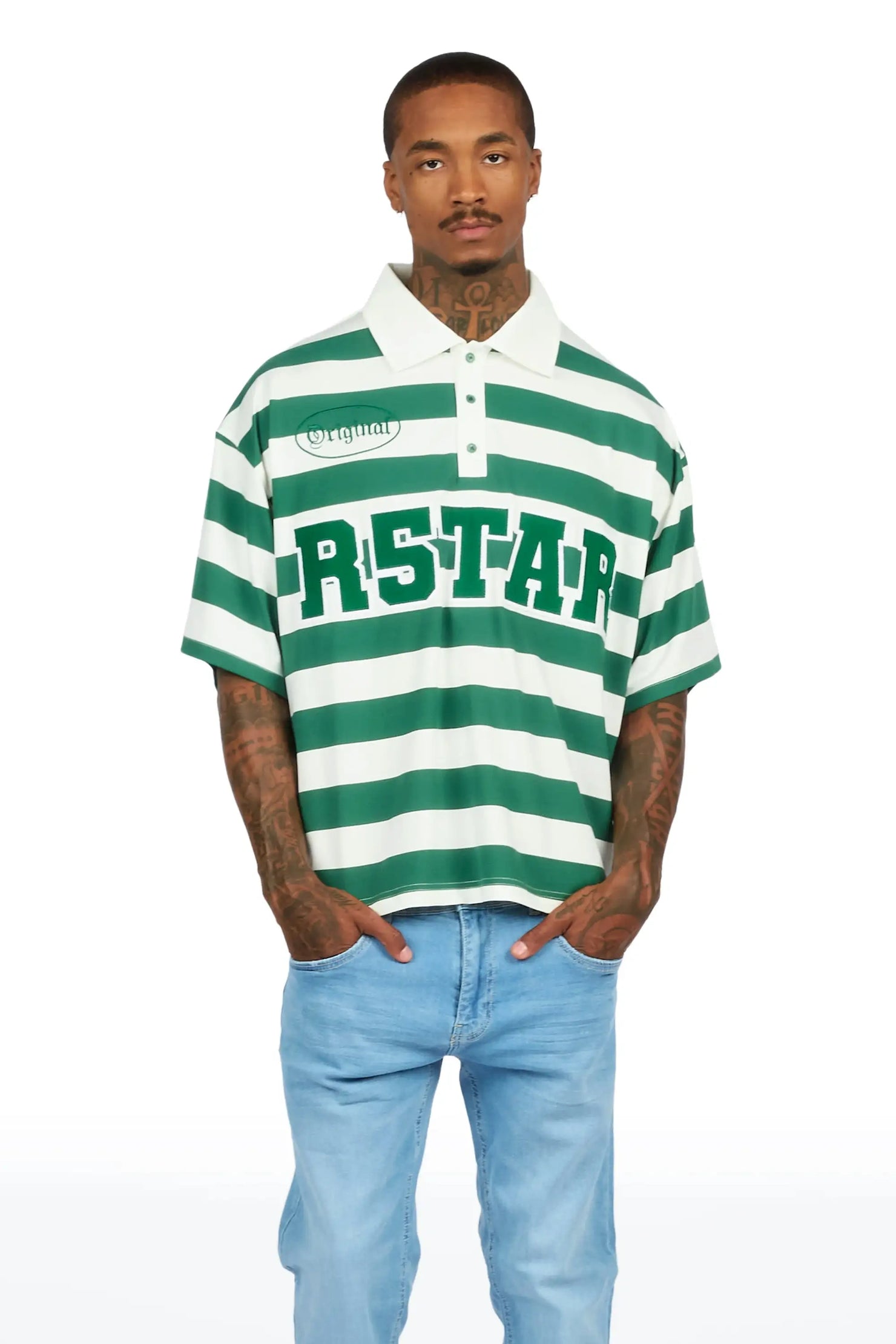 Fintan Green Polo Shirt