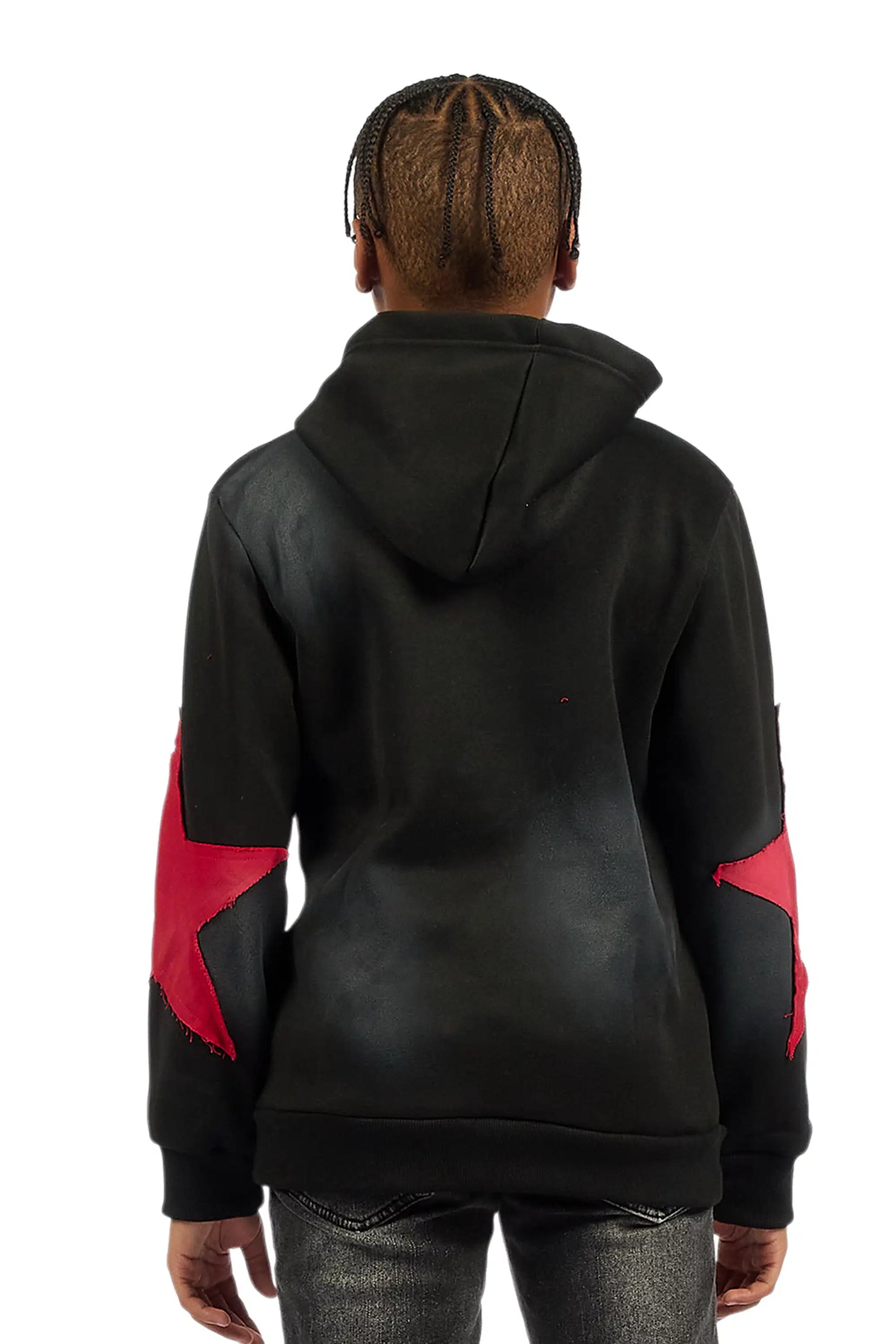 Boys States 2.0 Black Graphic Hoodie