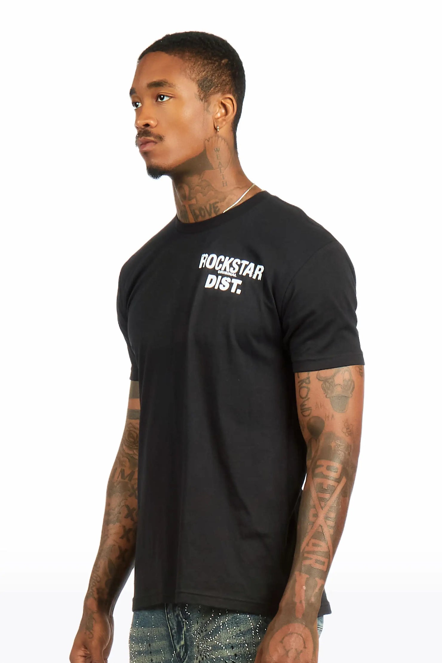 Lake Black/White Graphic T-Shirt