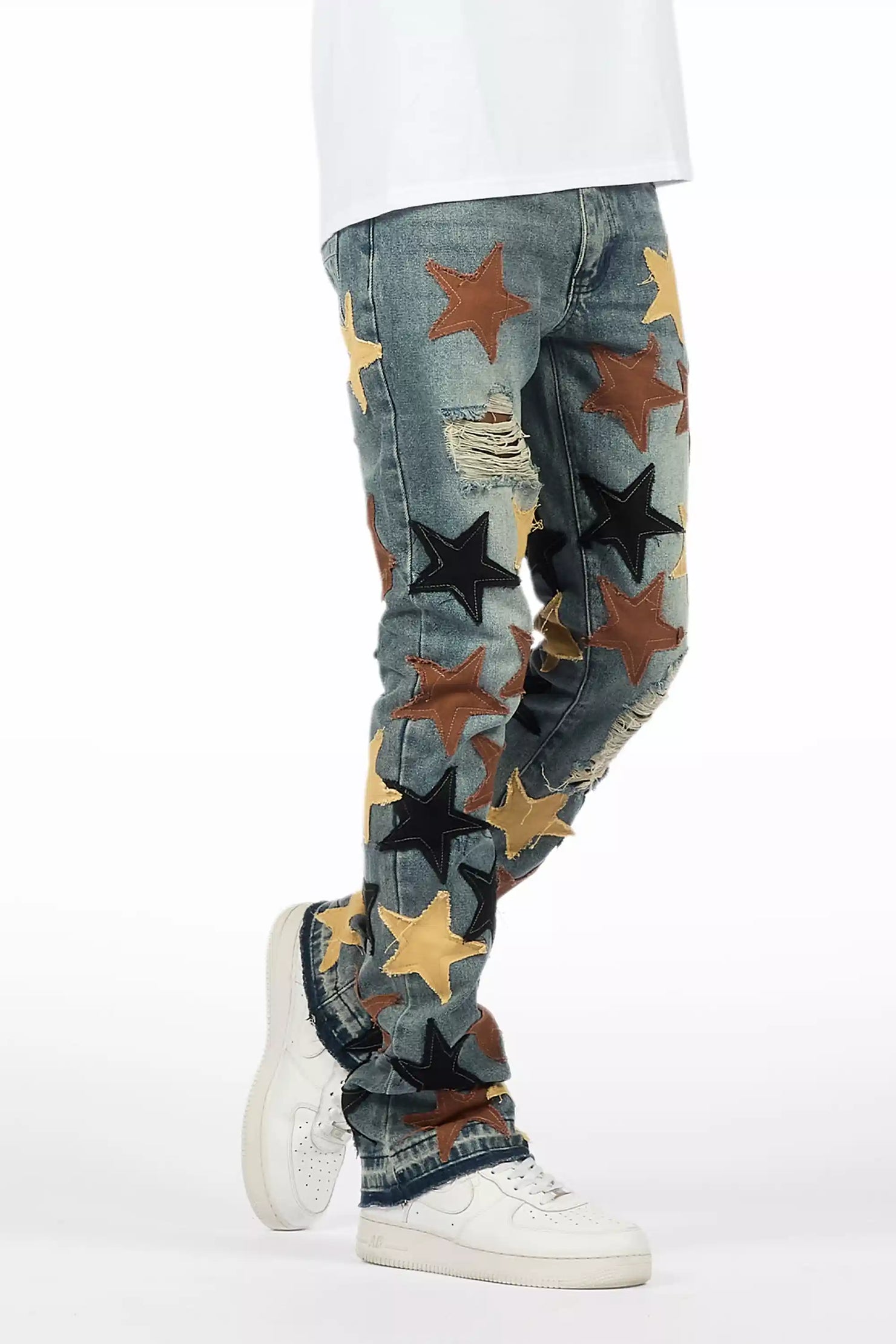 StarLane Vintage Stacked Flare Jean