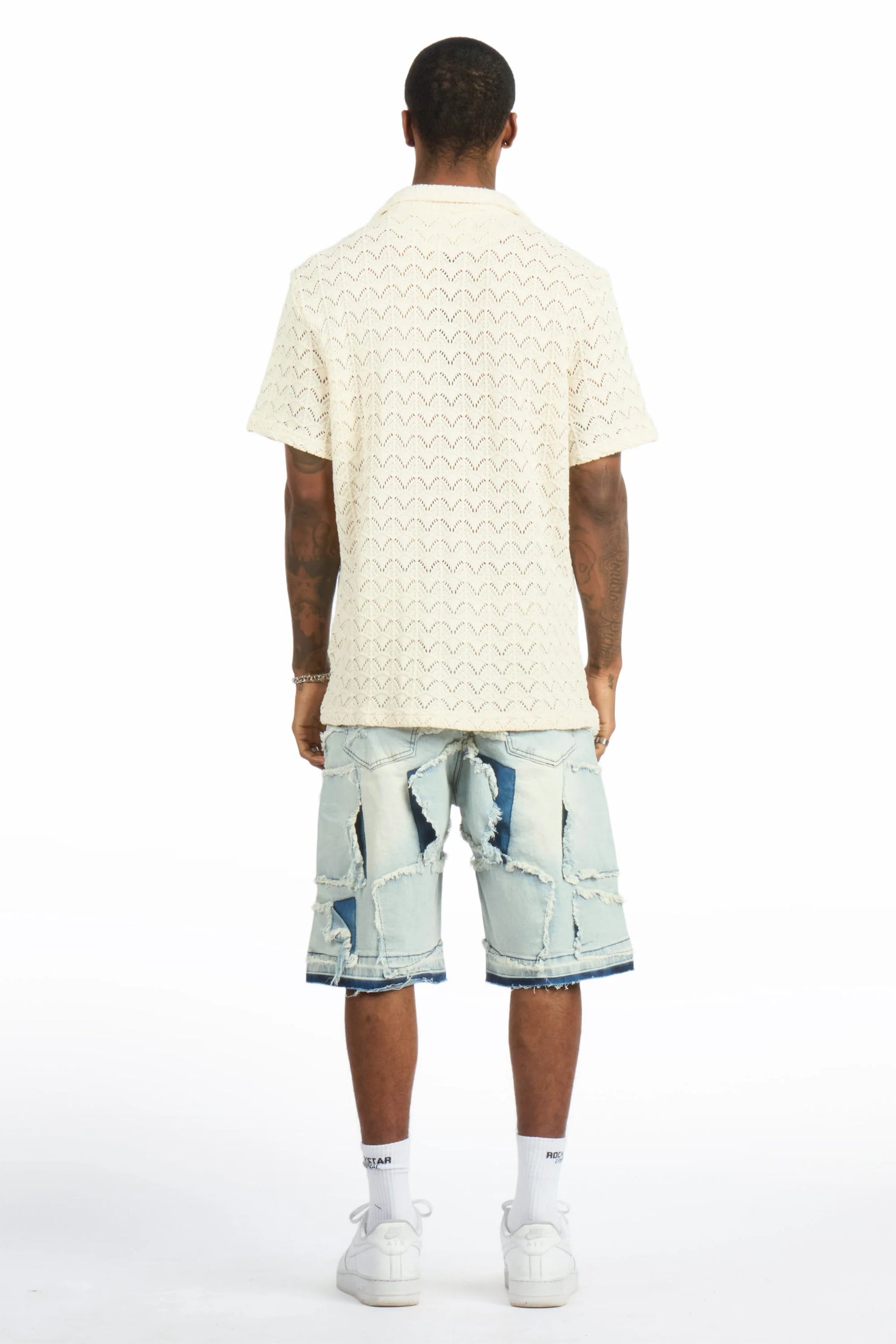 Jacomus Blue Denim Short