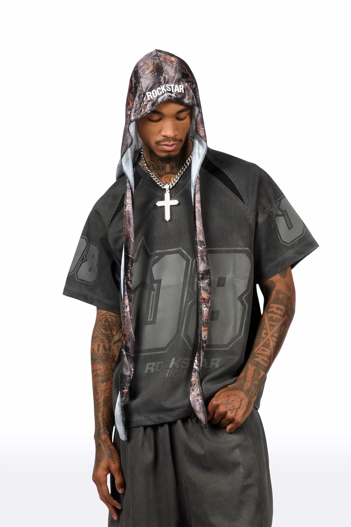 Waveline Black/Camo Durag Black 2 Pack