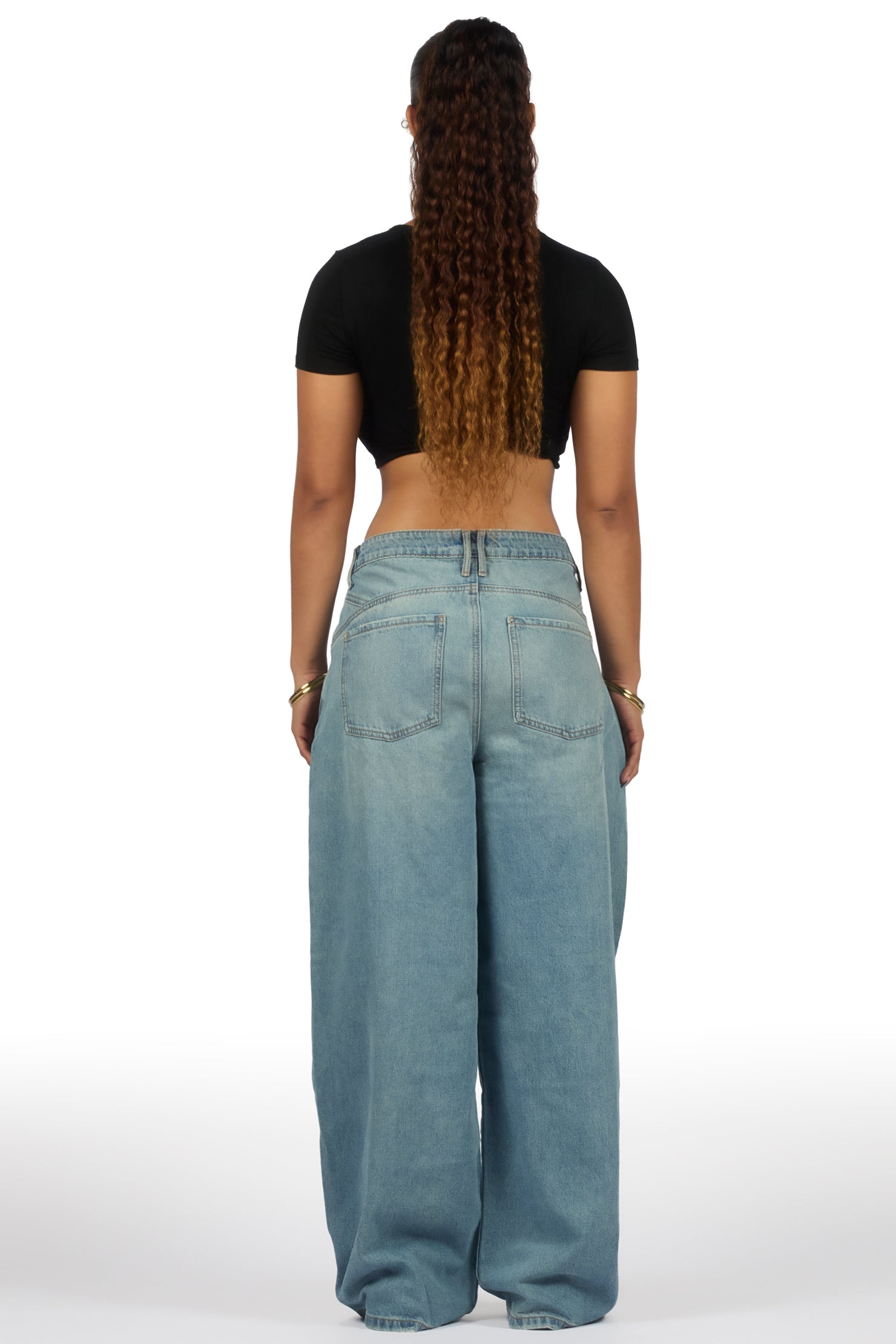 Letitia Light Wash Extra Baggy Jean