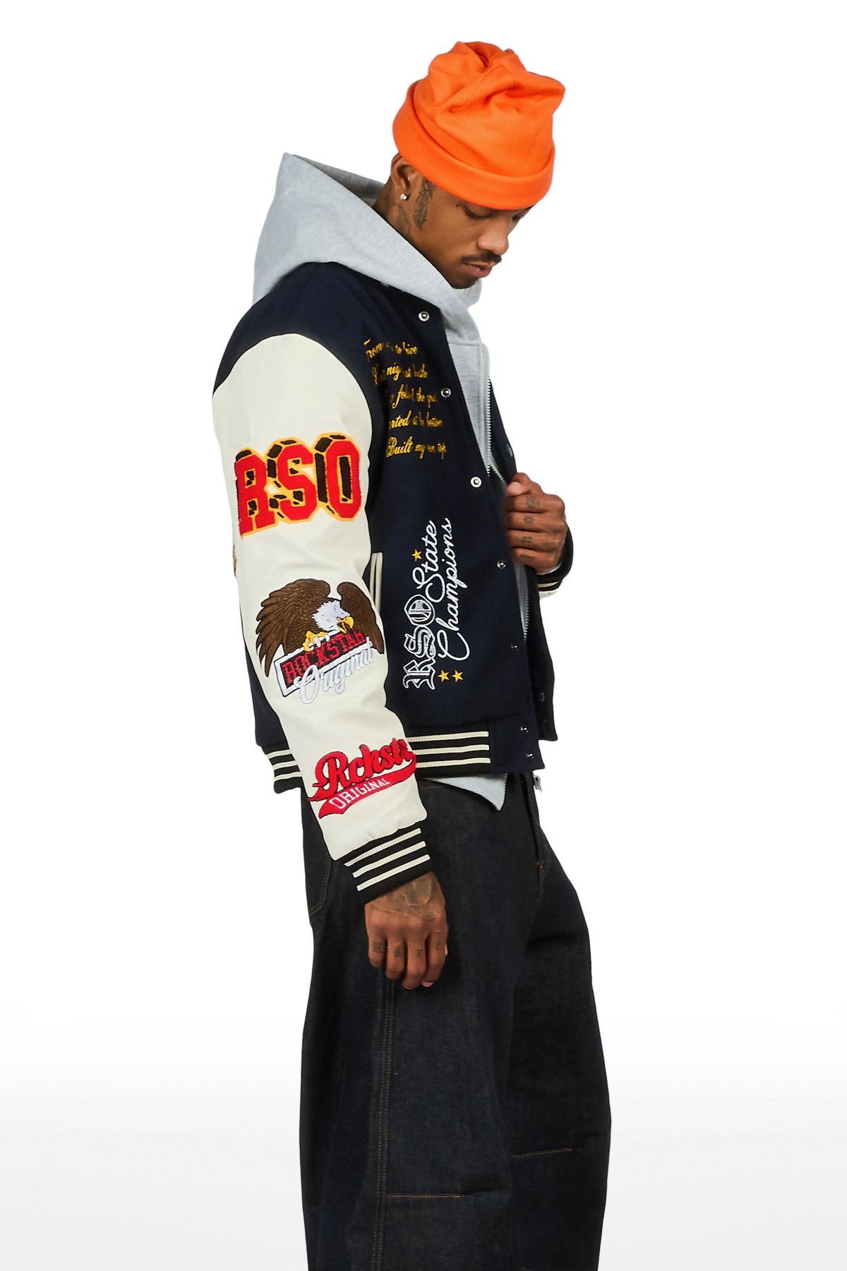Fame Raw Blue Barrel Fit Jean