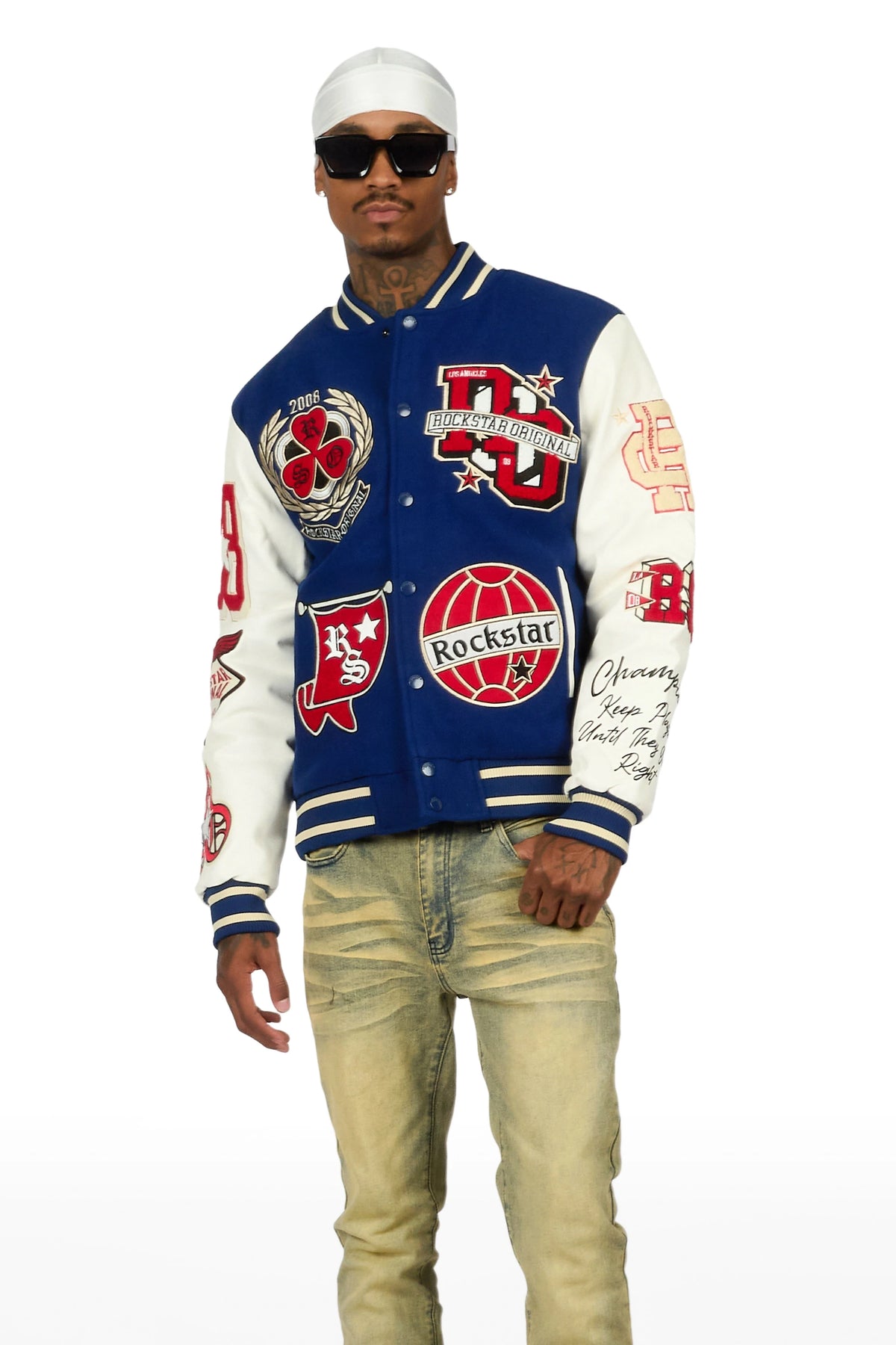 Curley Tint Blue Stacked Jean