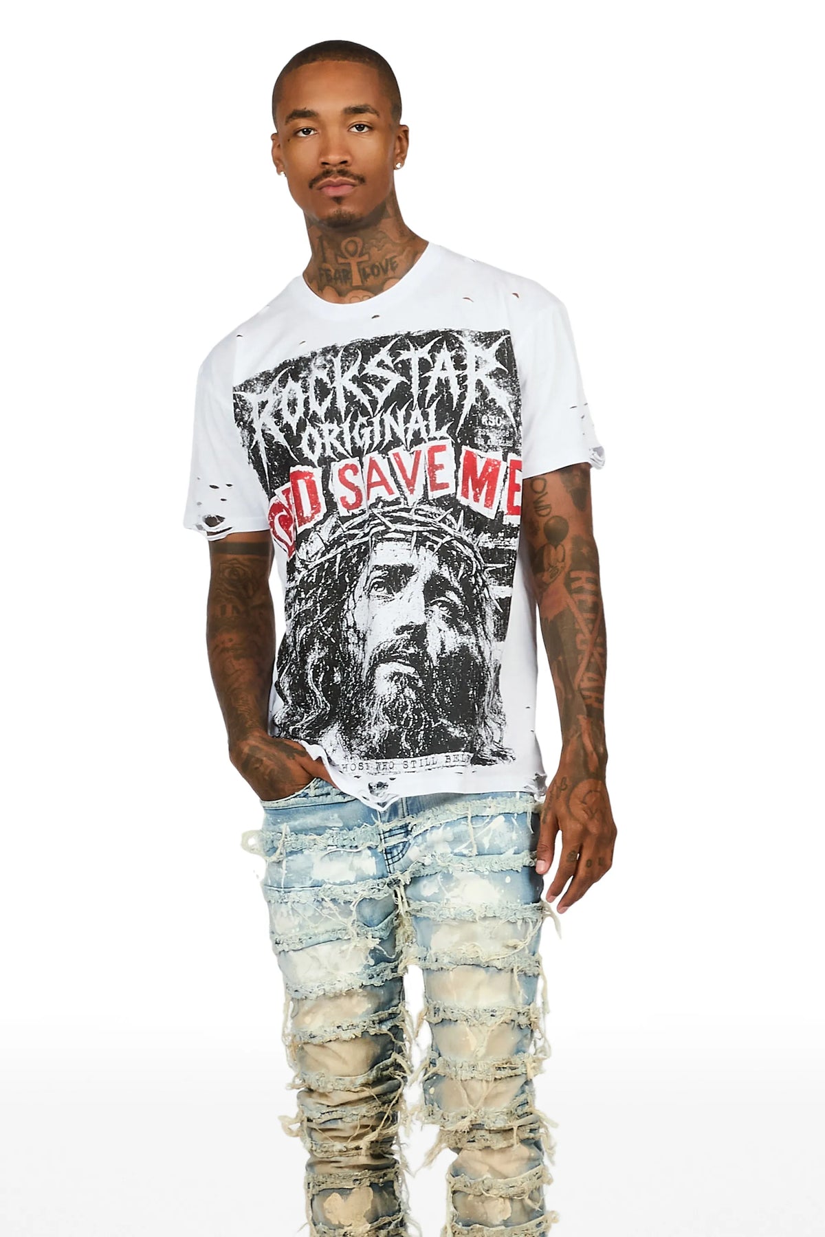 Garson Light Wash Skinny Fit Jean
