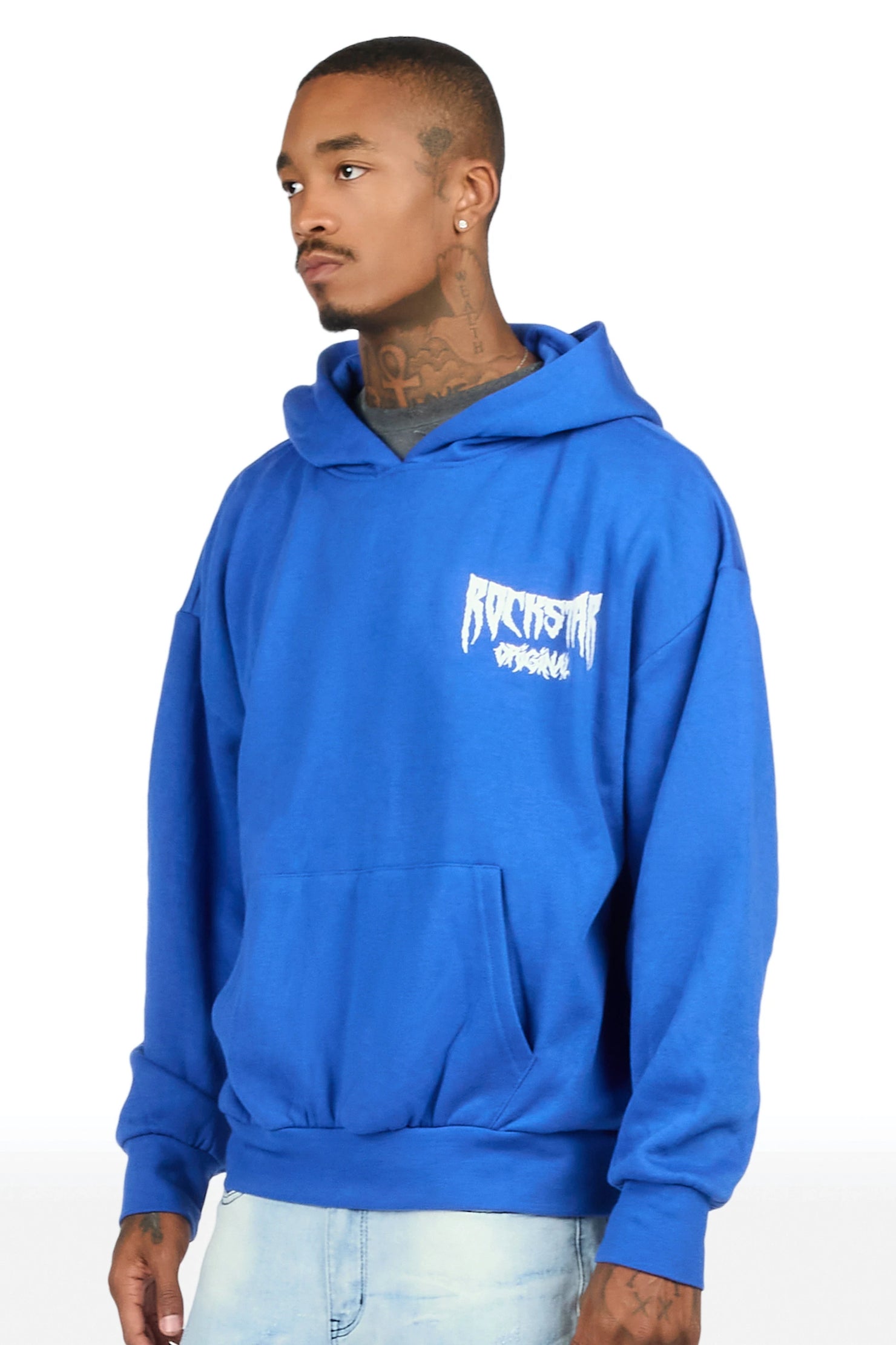 Twinkle Royal Blue Graphic Hoodie