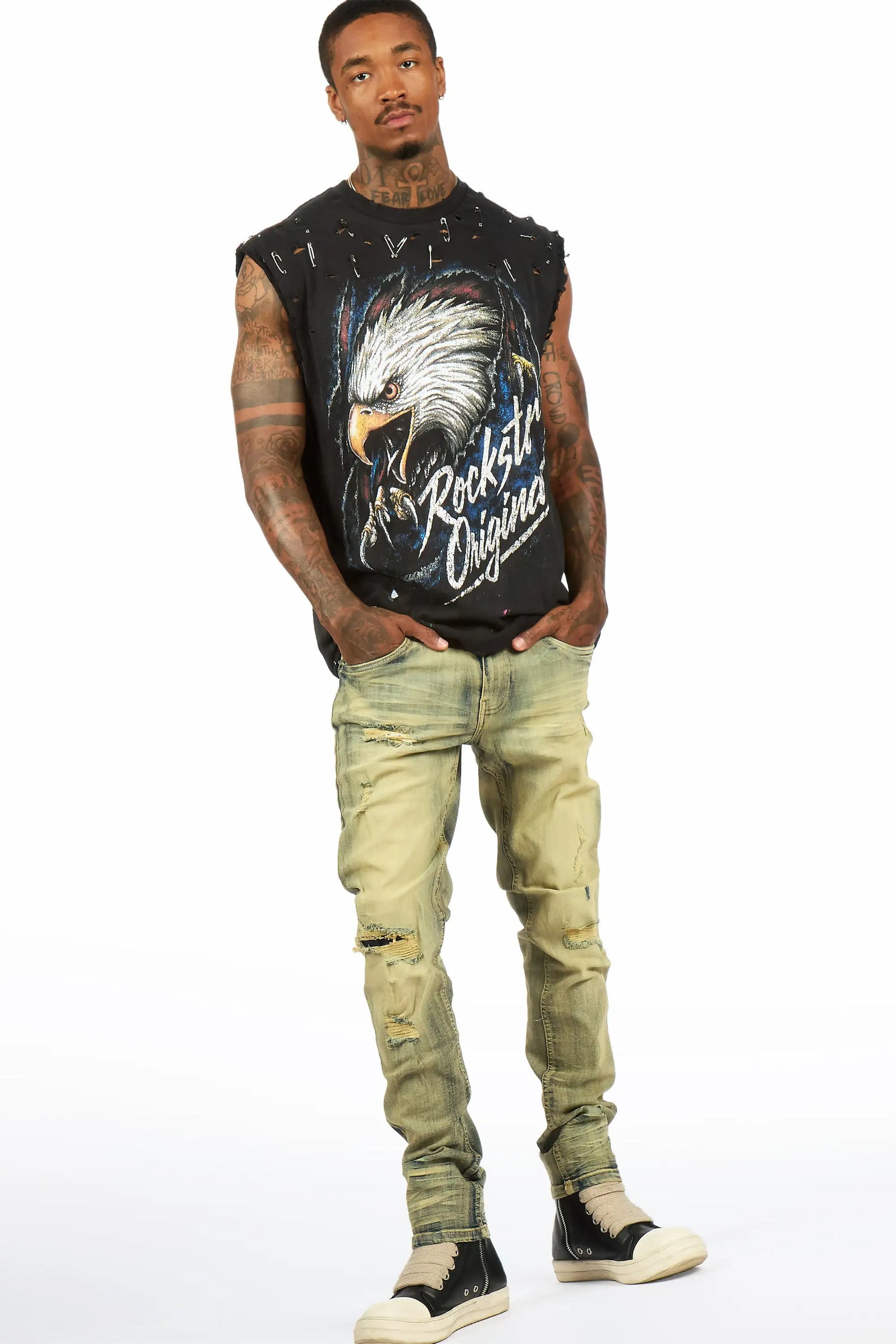 Enzi Dark Indijo Slim Fit Jean