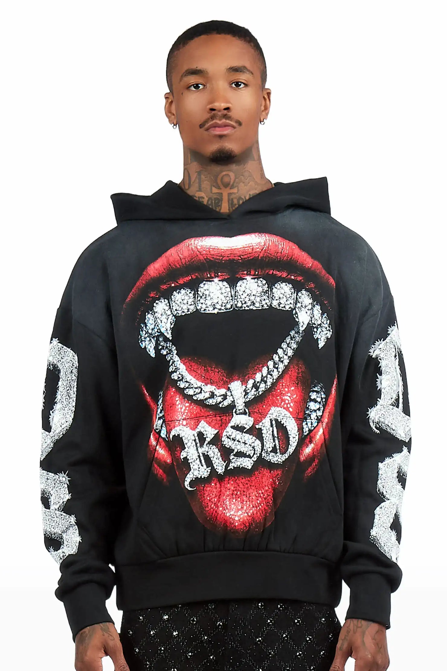 Noctis Black Graphic Hoodie