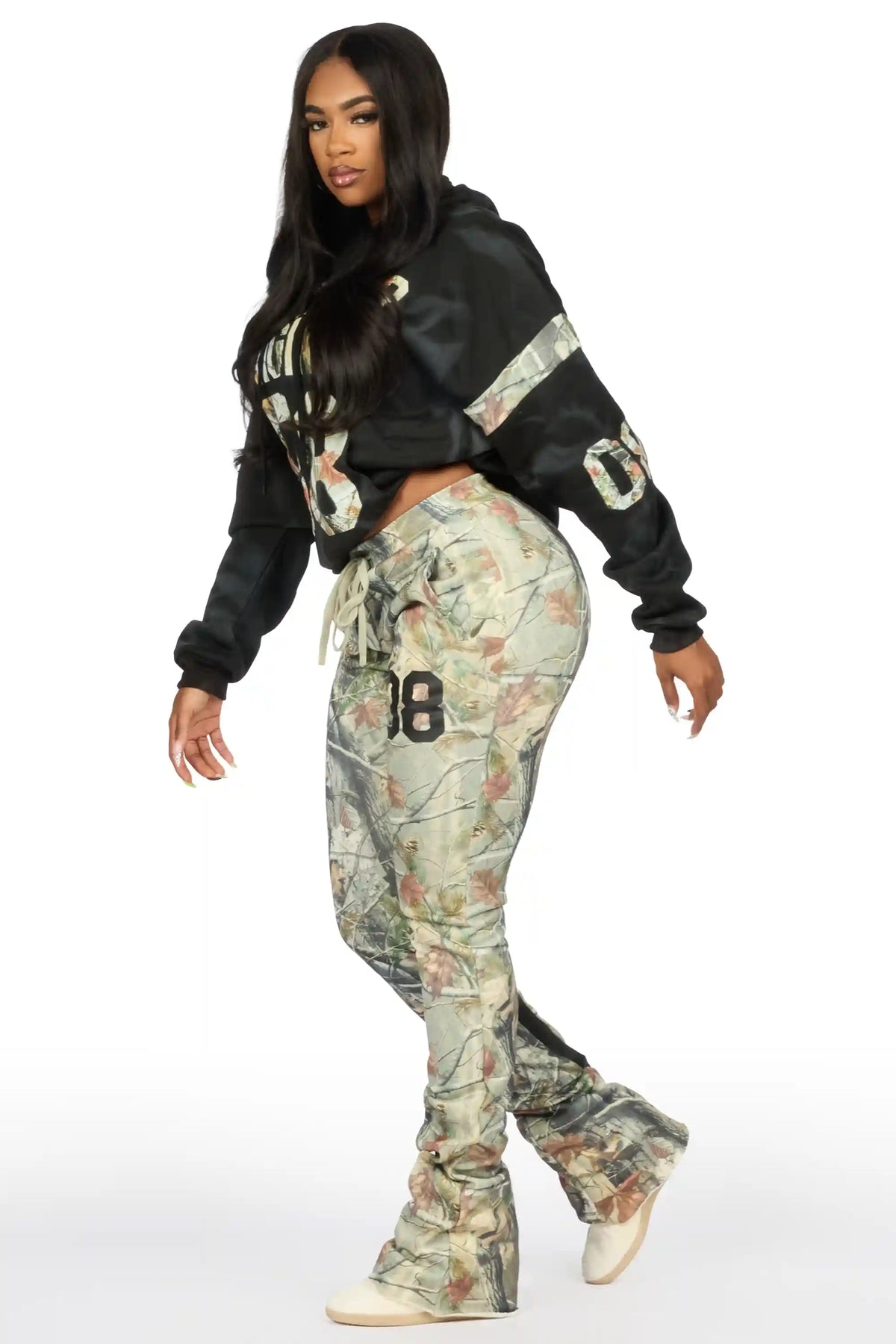 Eniyha Black/Camo Stacked Trackset