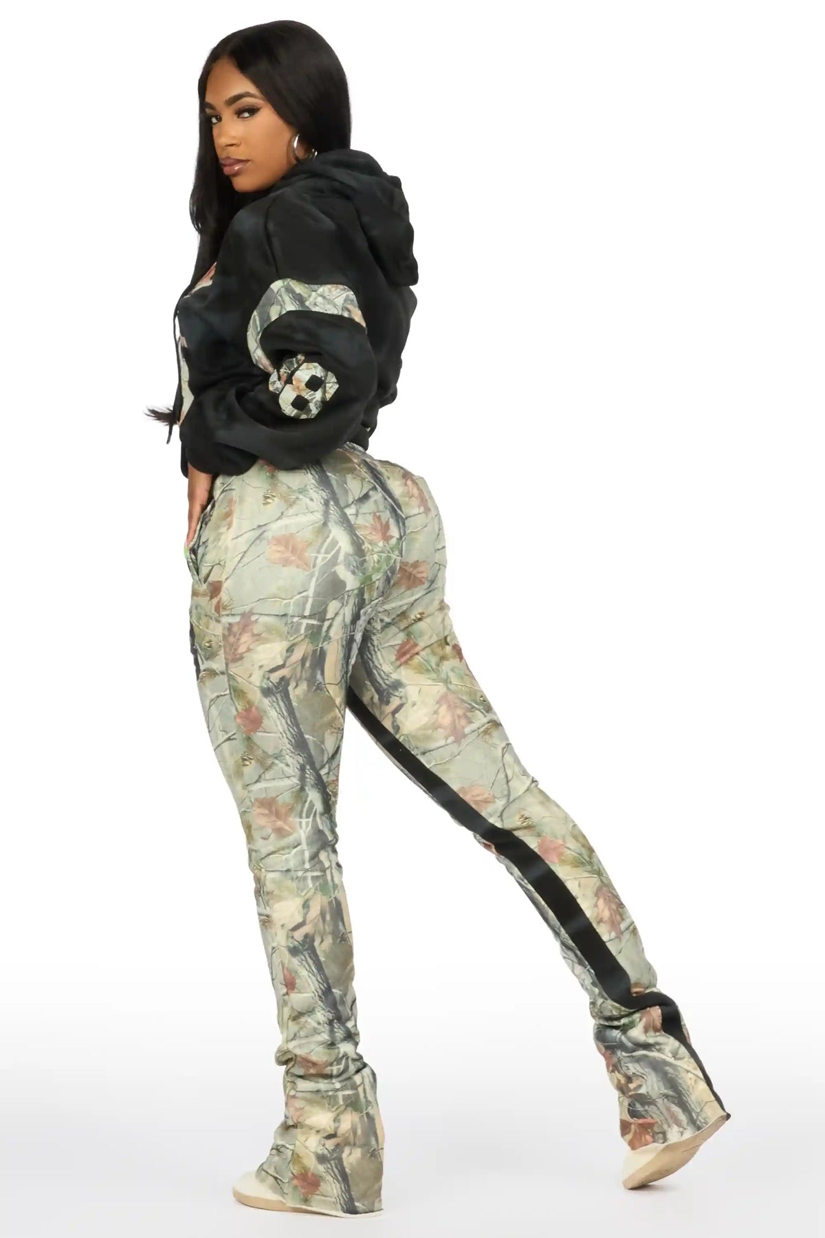 Eniyha Black/Camo Stacked Trackset